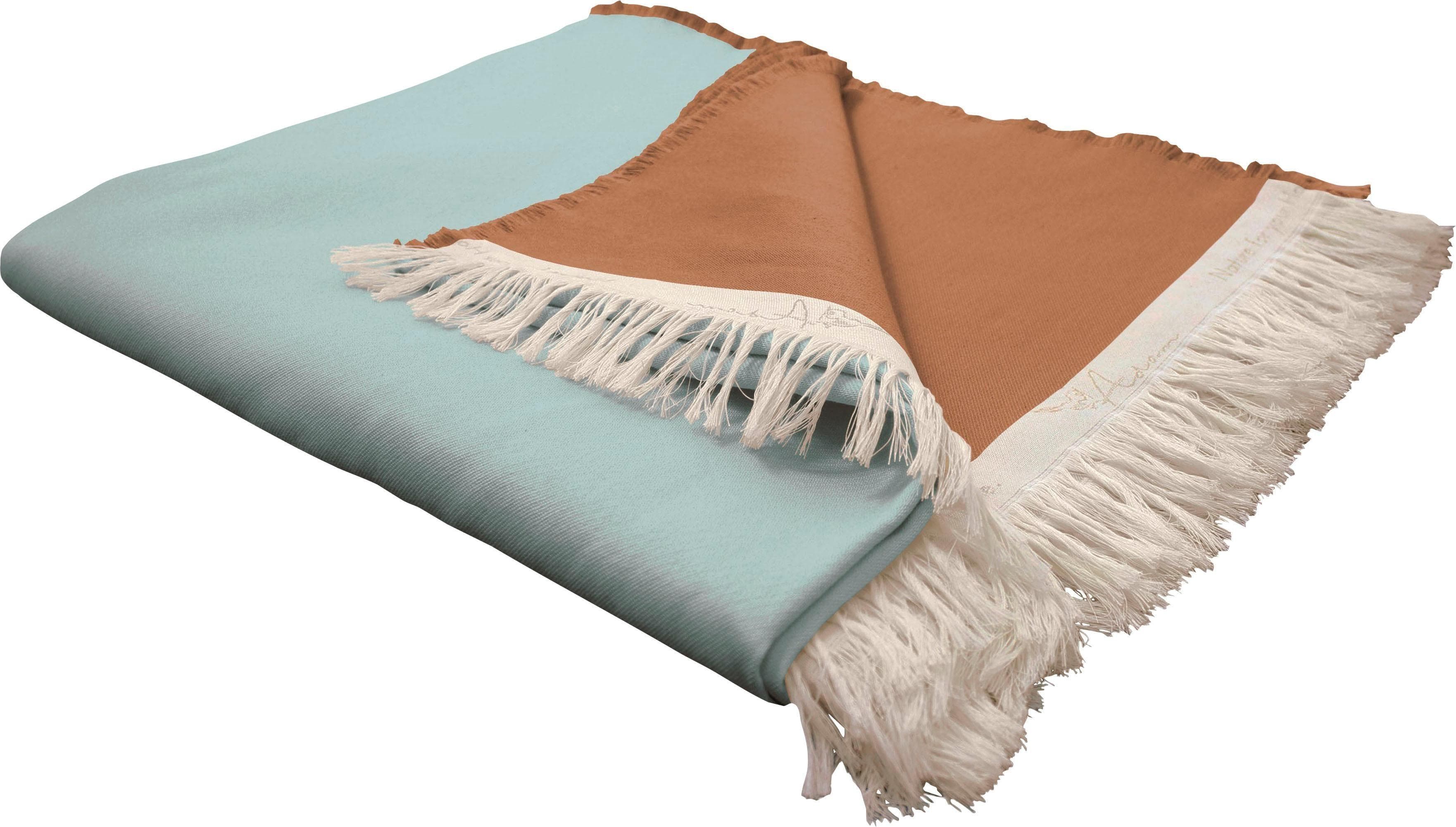 Adam Wohndecke Scandi Pinot: Schlichte Kuscheldecke aus Bio-Baumwolle