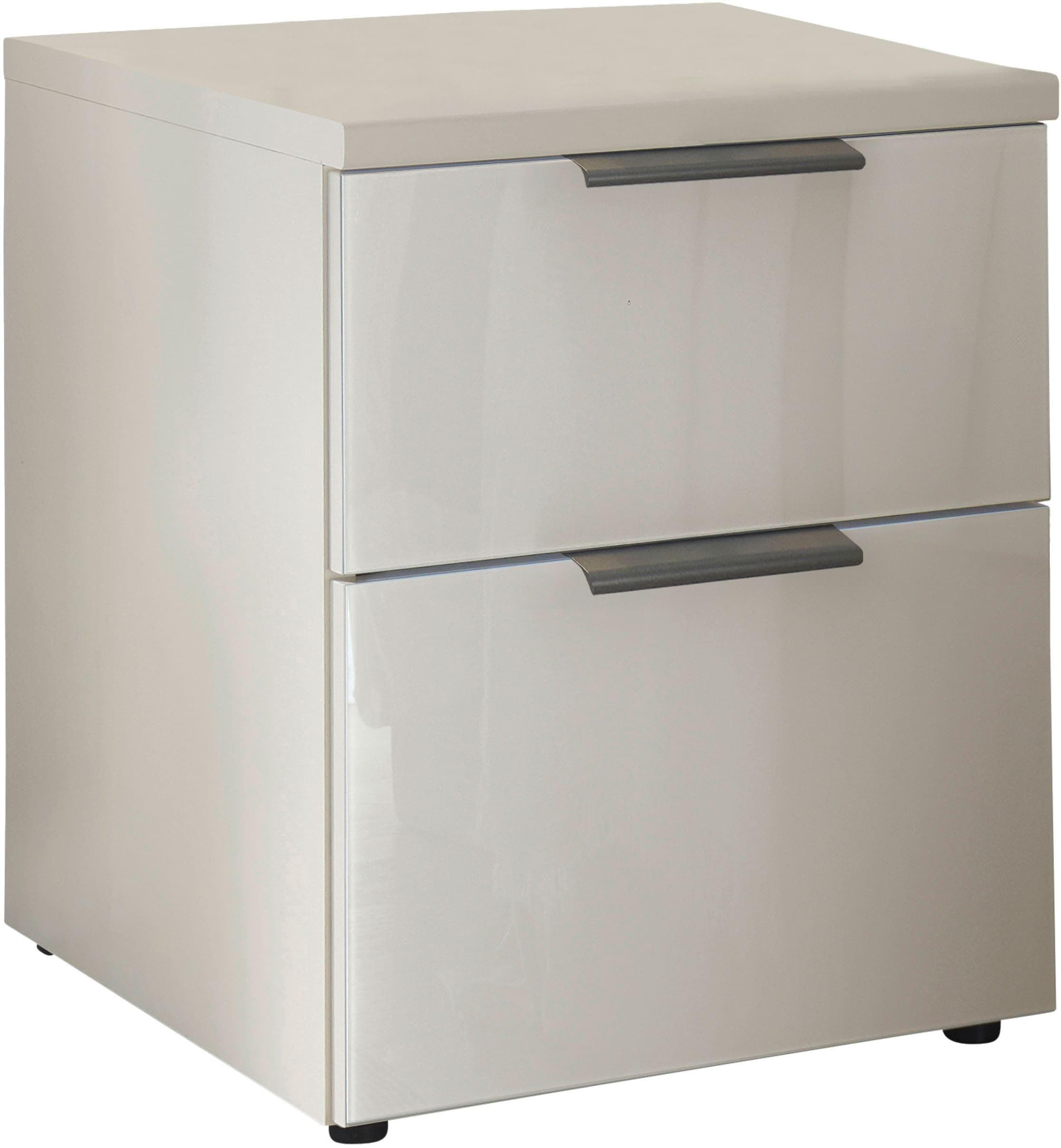 WIEMANN Nachtkonsole Como Vormontiert Holzwerkstoff Metall