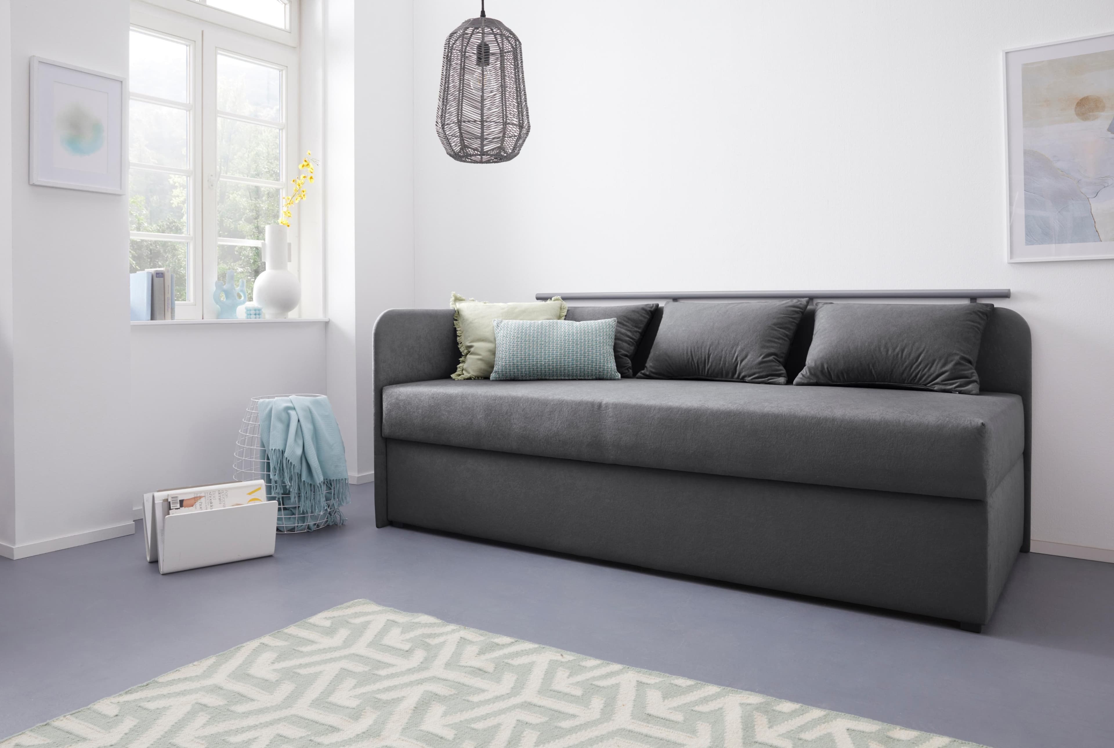 Maintal Polsterliege Diana - Trendige Studioliege mit Bettfunktion