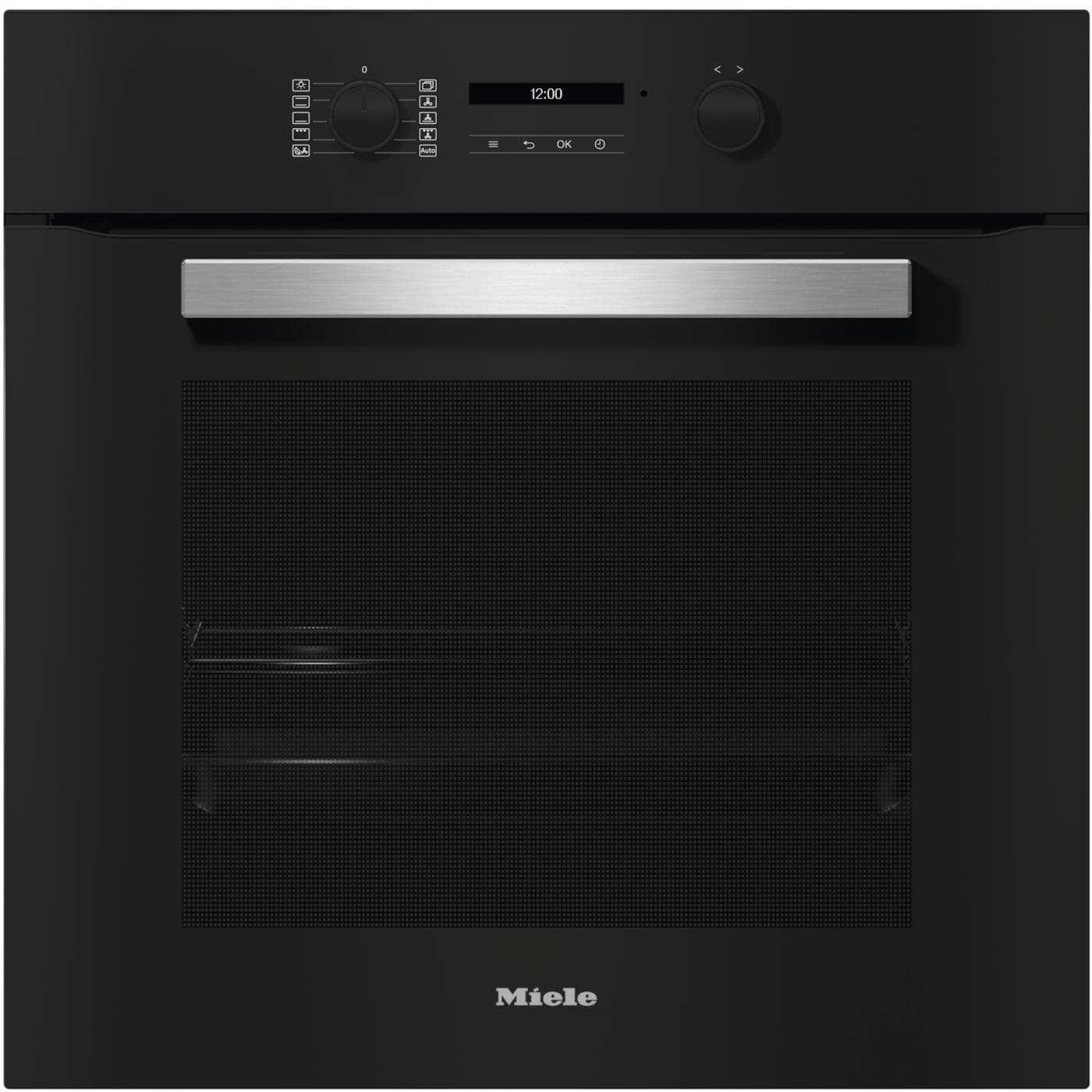MIELE Einbaubackofen H 2467 B Active Schwarz AirFry
