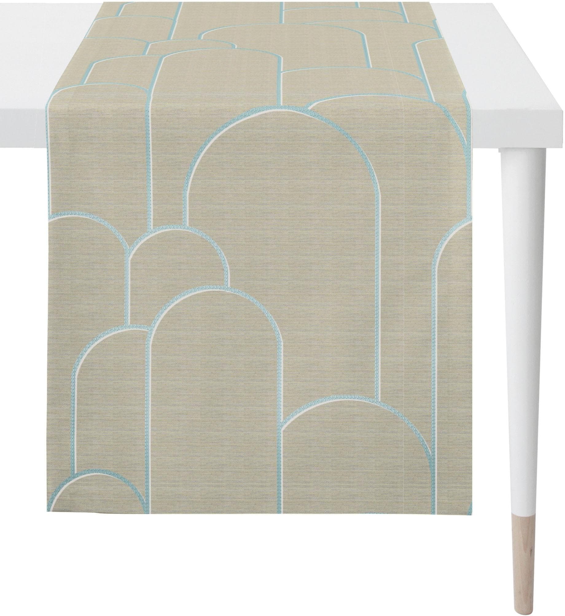 APELT Jacquard Tischläufer LOFT STYLE - Hochwertig & Grafisch