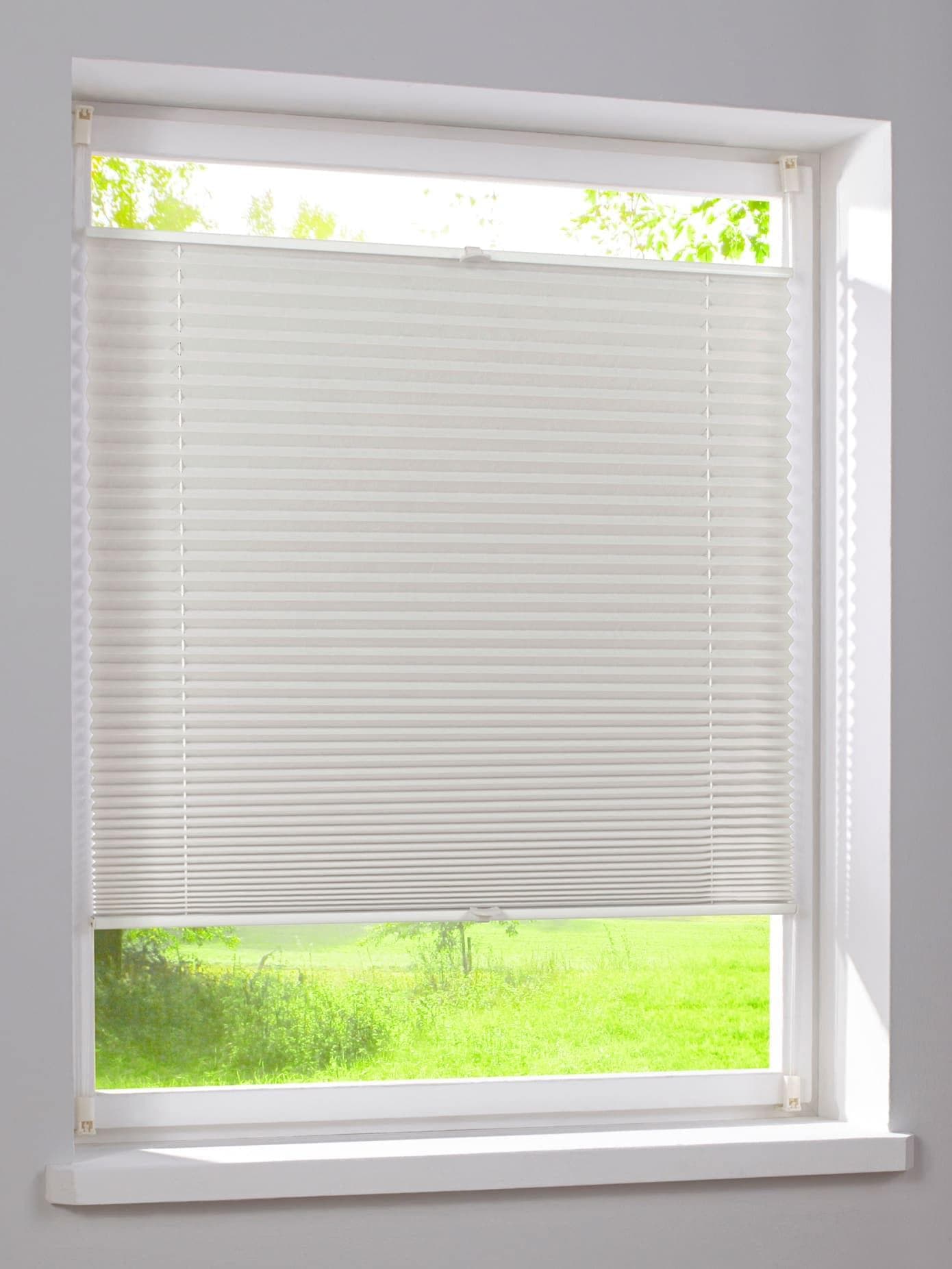 Jalousie HEINE HOME Gr. 6 Weiß Crash-Optik