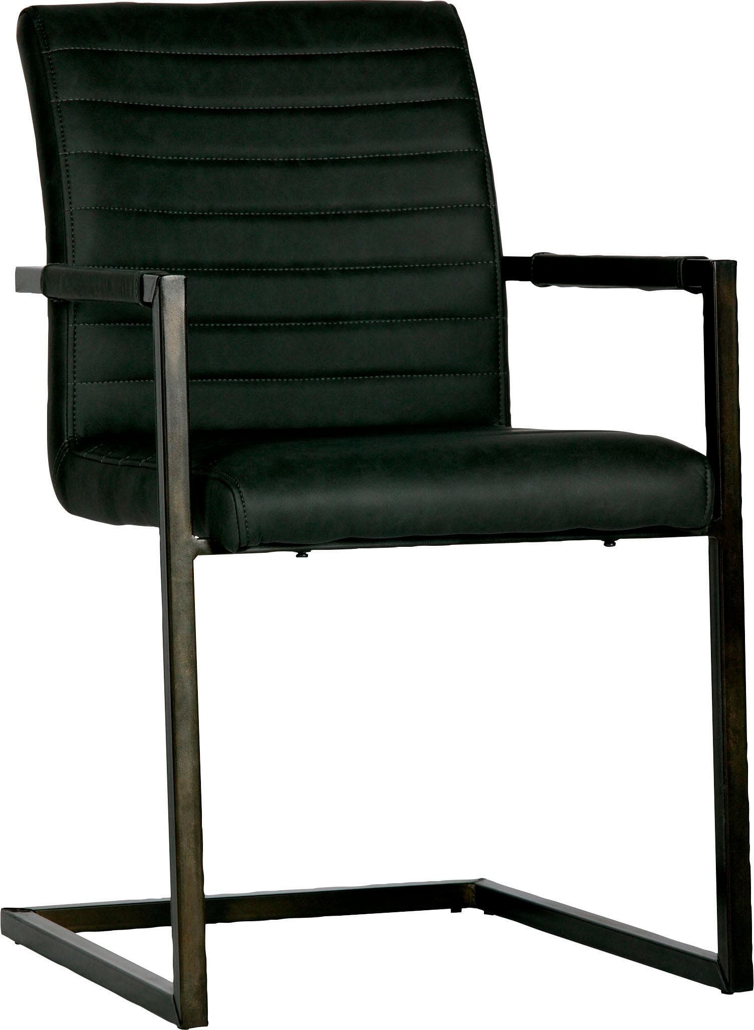 WOOOD Esszimmerstuhl Bas Anthrazit - Stilvoller Komfort für Ihr Zuhause