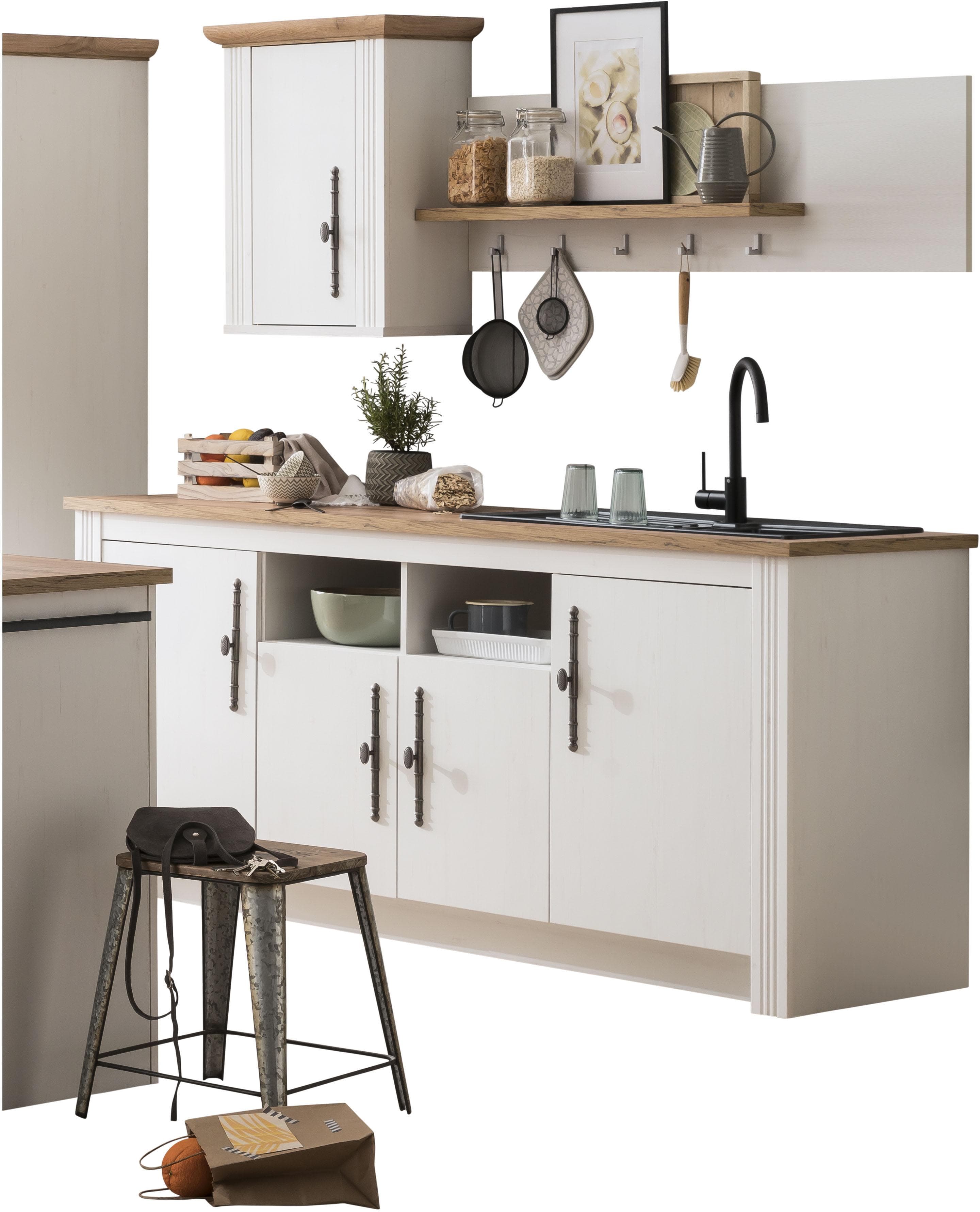 KOCHSTATION Küche Westminster Weiß Rustikal Landhaus