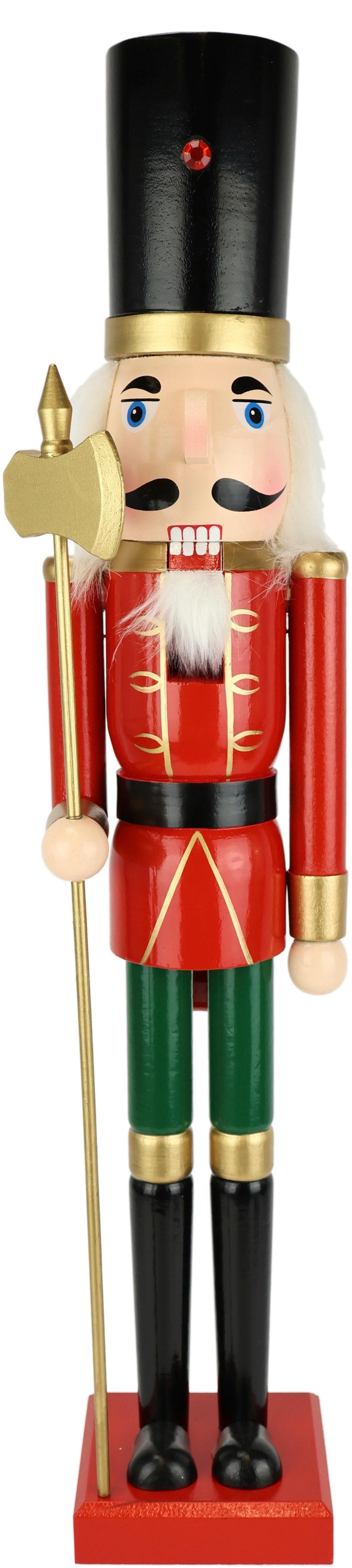I.GE.A. Nussknacker 56 cm Rot Weihnachtsdeko