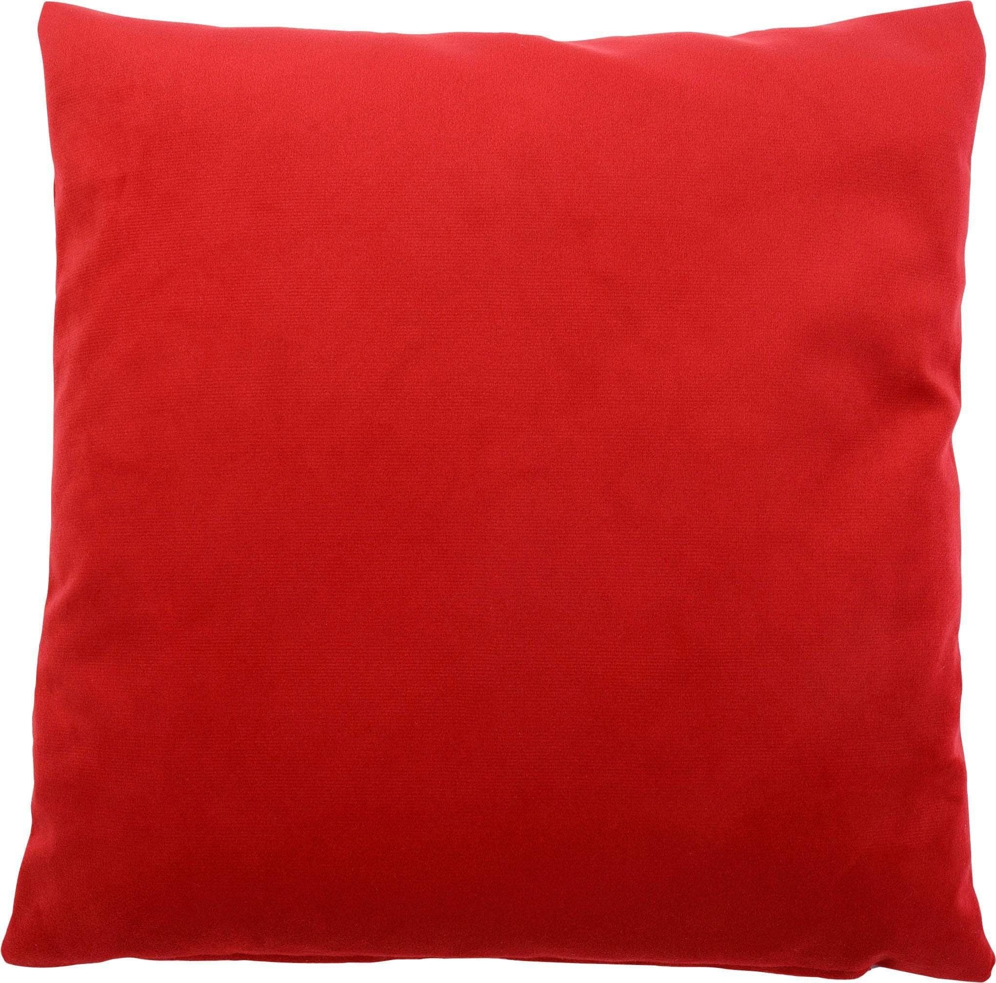 Gözze Dekokissen Duval - Samtweiche Kissenhüllen mit Reißverschluss