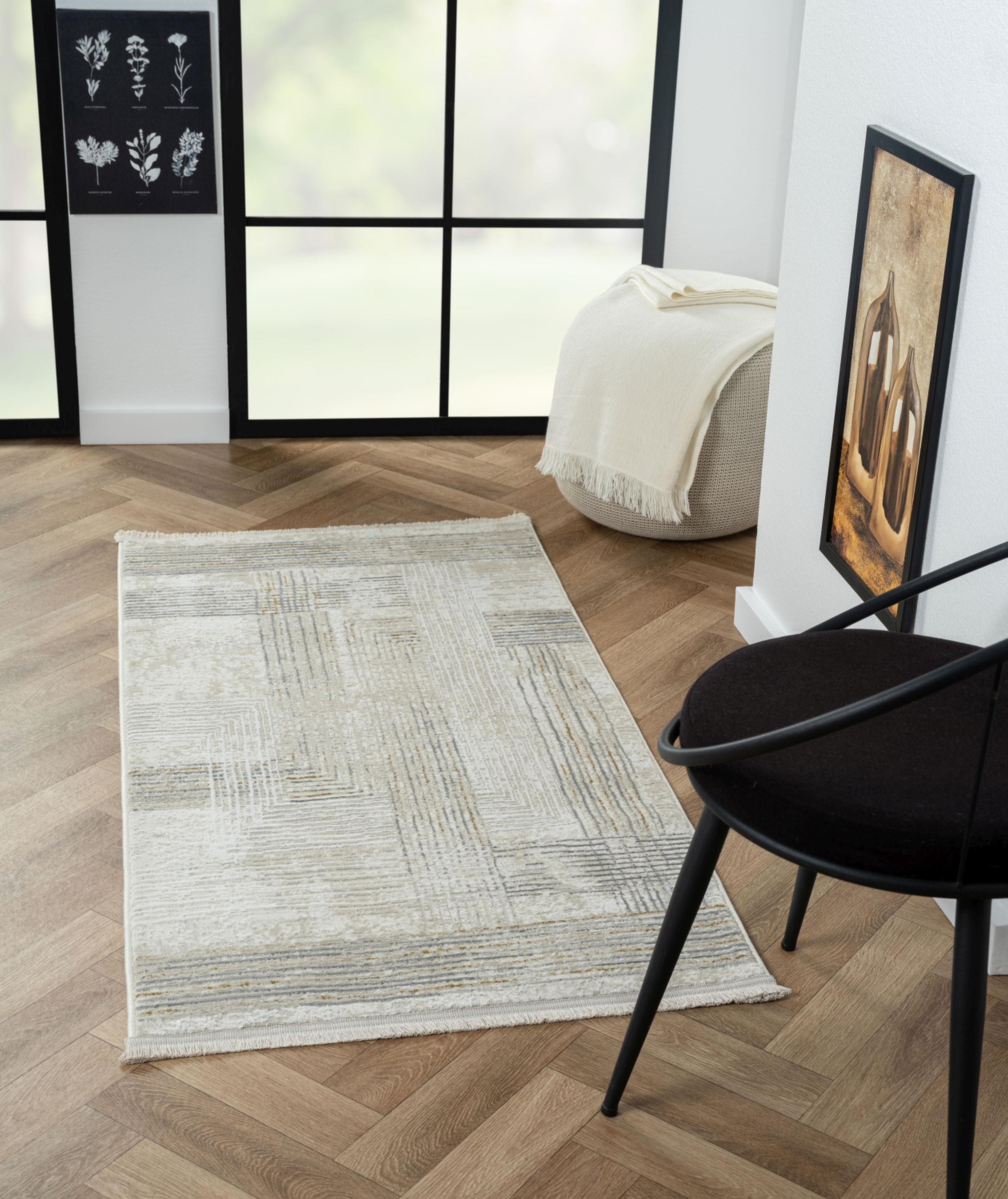 Myflair Möbel & Accessoires My Way Retro-Teppich mit Fransen