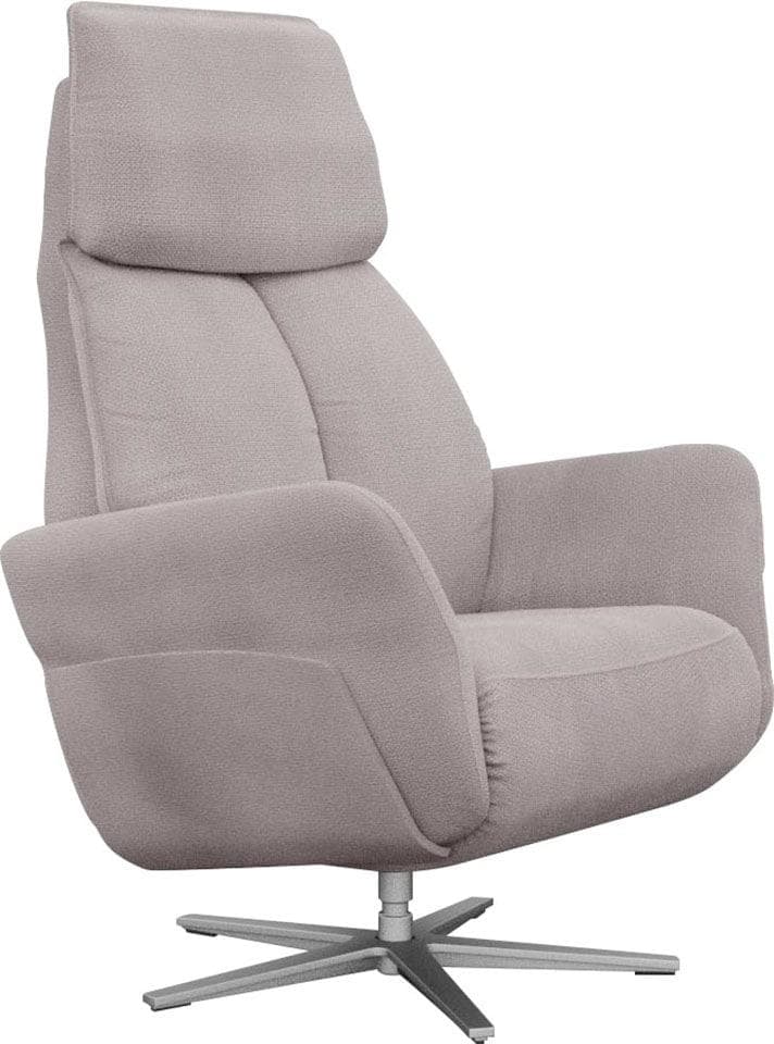 Relaxsessel ALINA Thimo Mittelgrau Verstellbar
