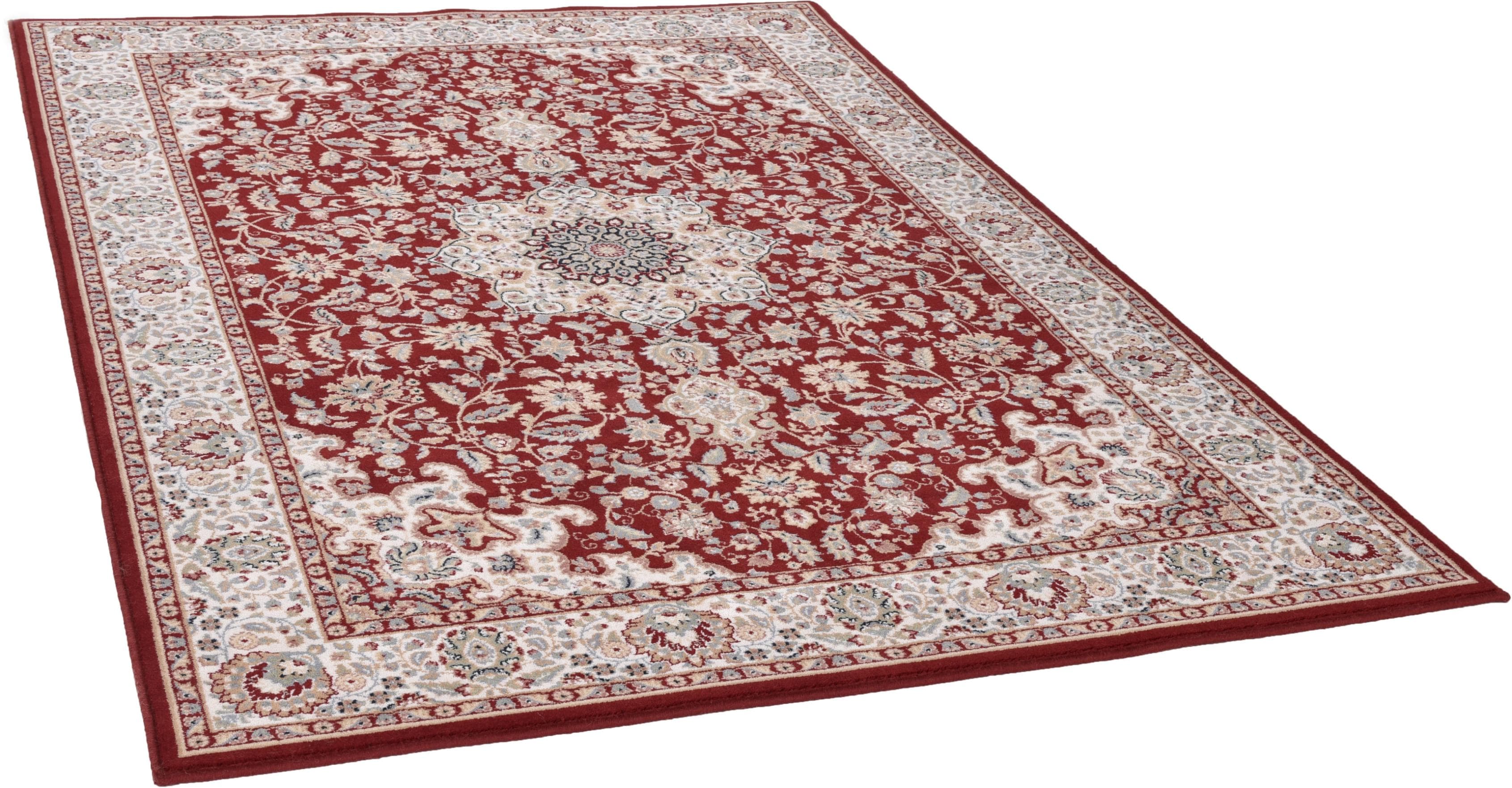 Wollteppich THEKO Dolna 859 Rot Orientalisch