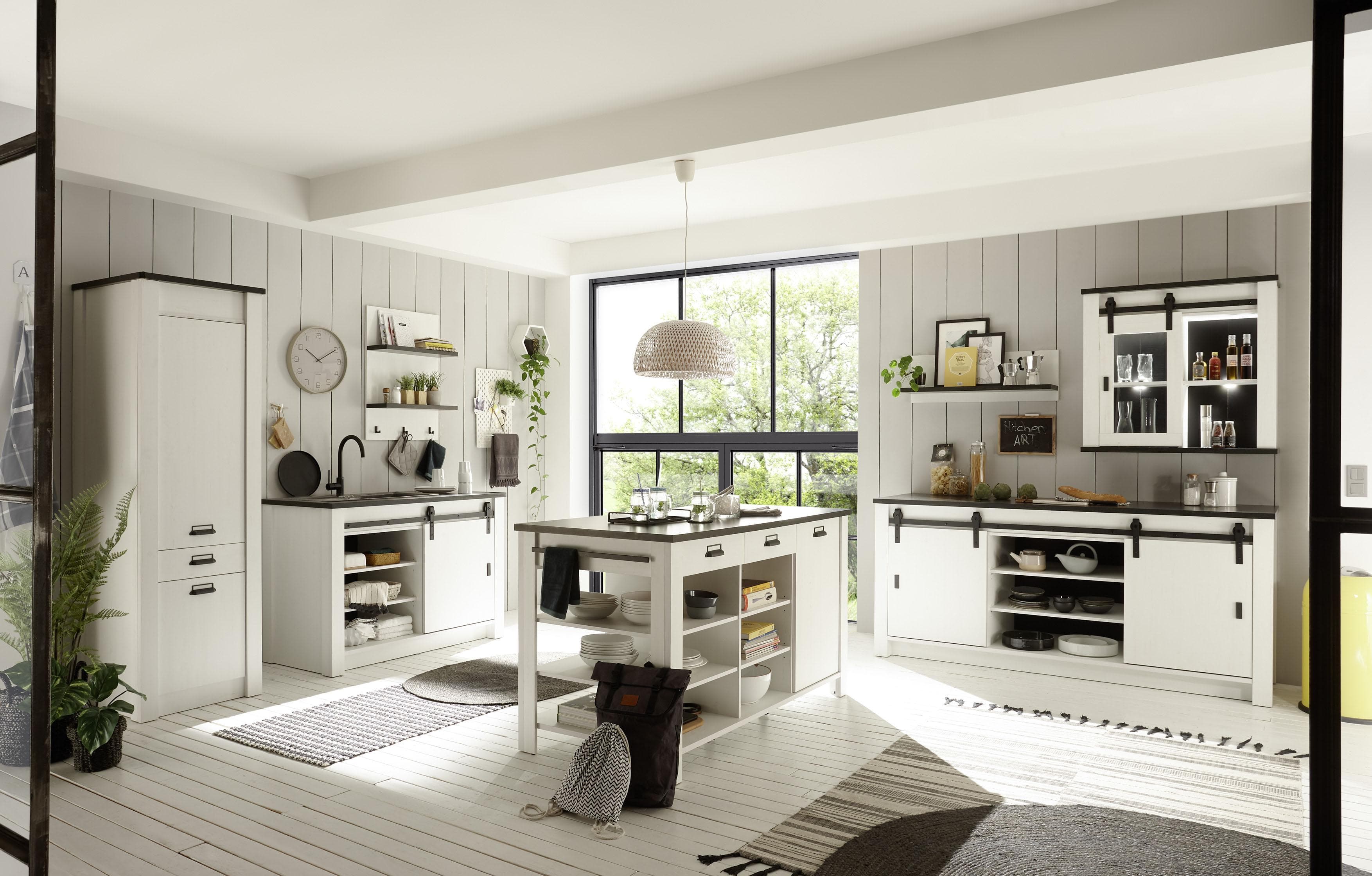 Home Affaire Küche Sherwood - Landhausstil mit Soft-Close