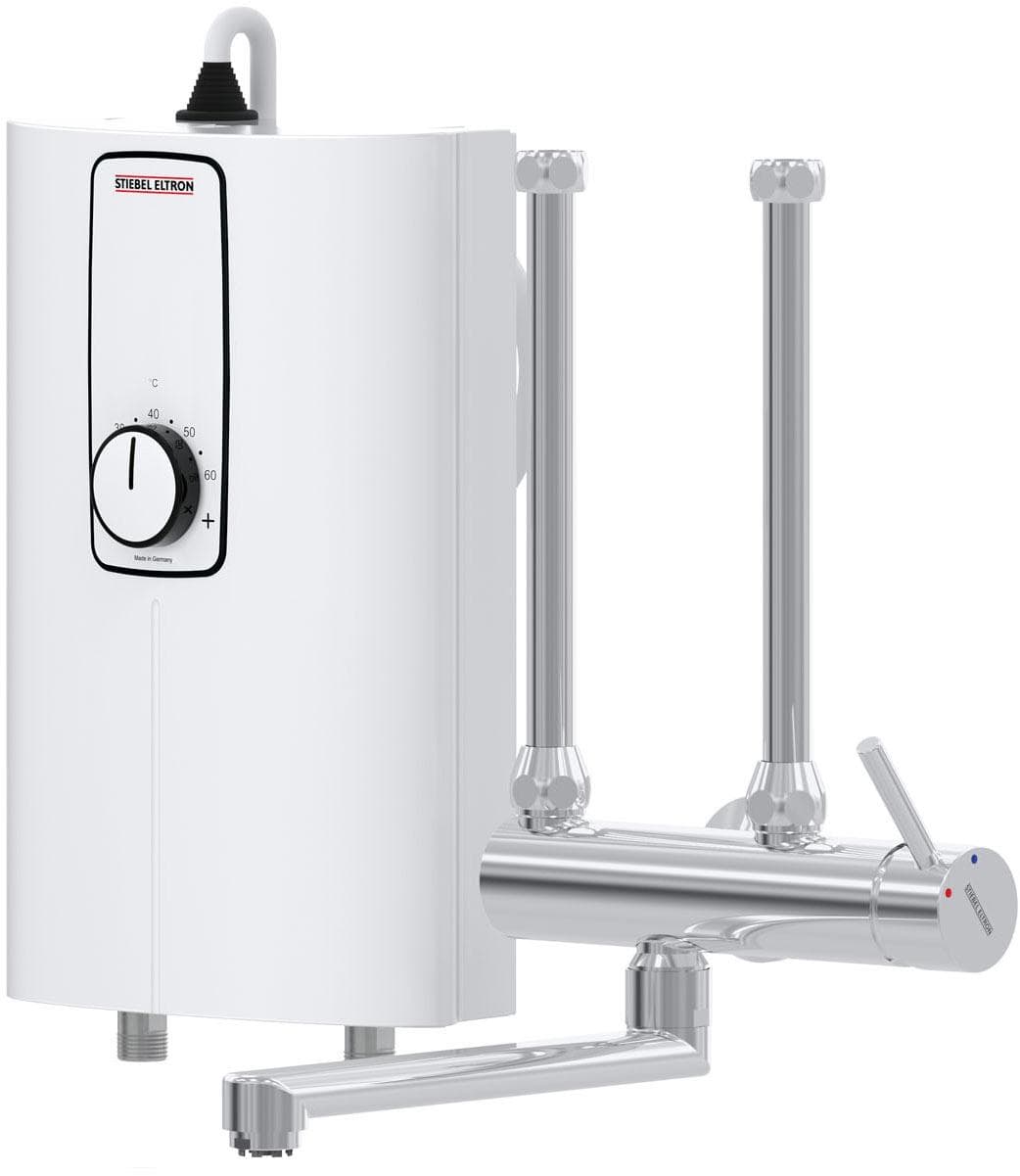 STIEBEL ELTRON Kompakt-Durchlauferhitzer DCE 11/13 H Weiß 3i Technologie