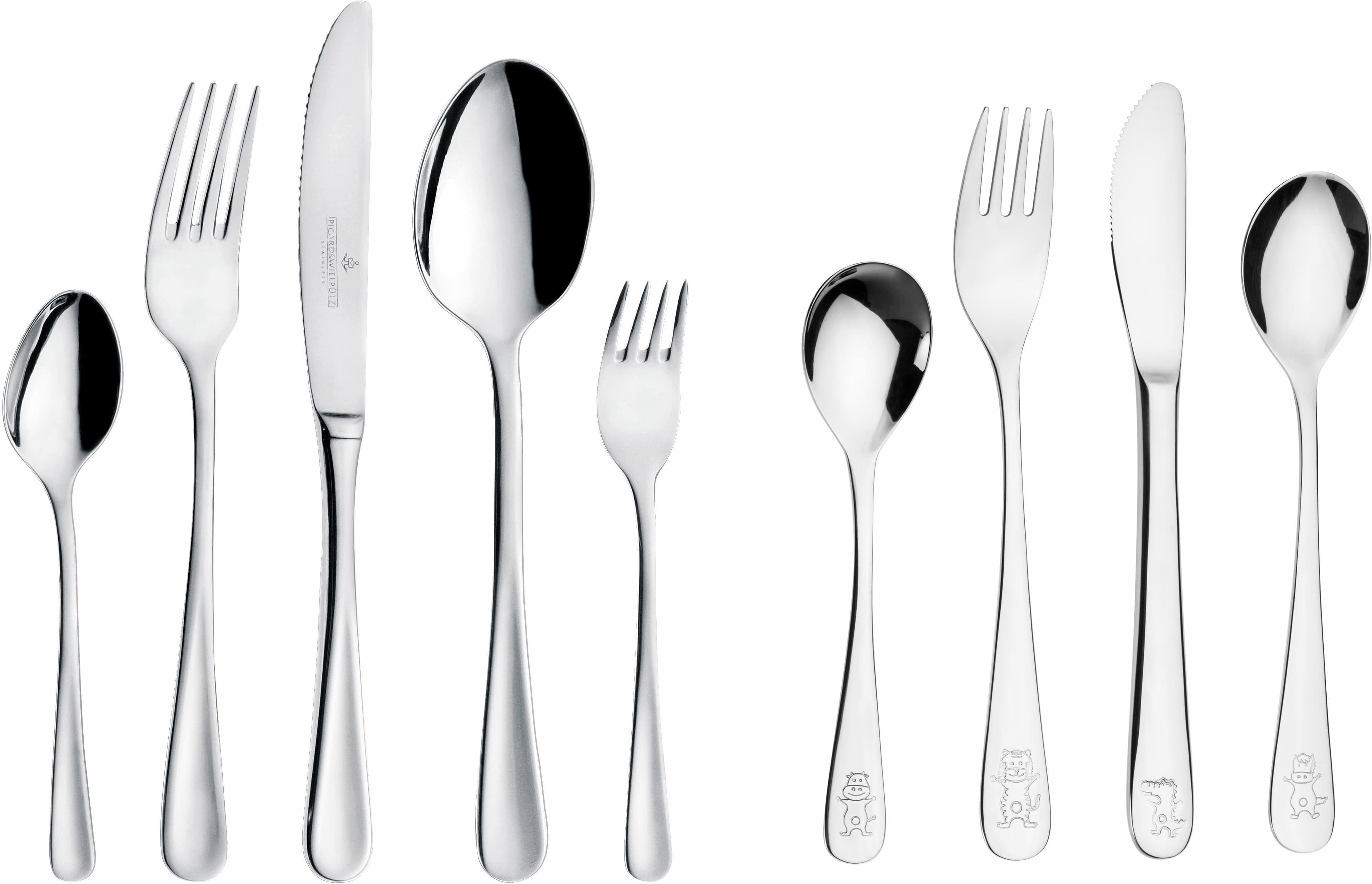 Besteck-Set Casino silber Edelstahl Picard & Wielpütz Solingen