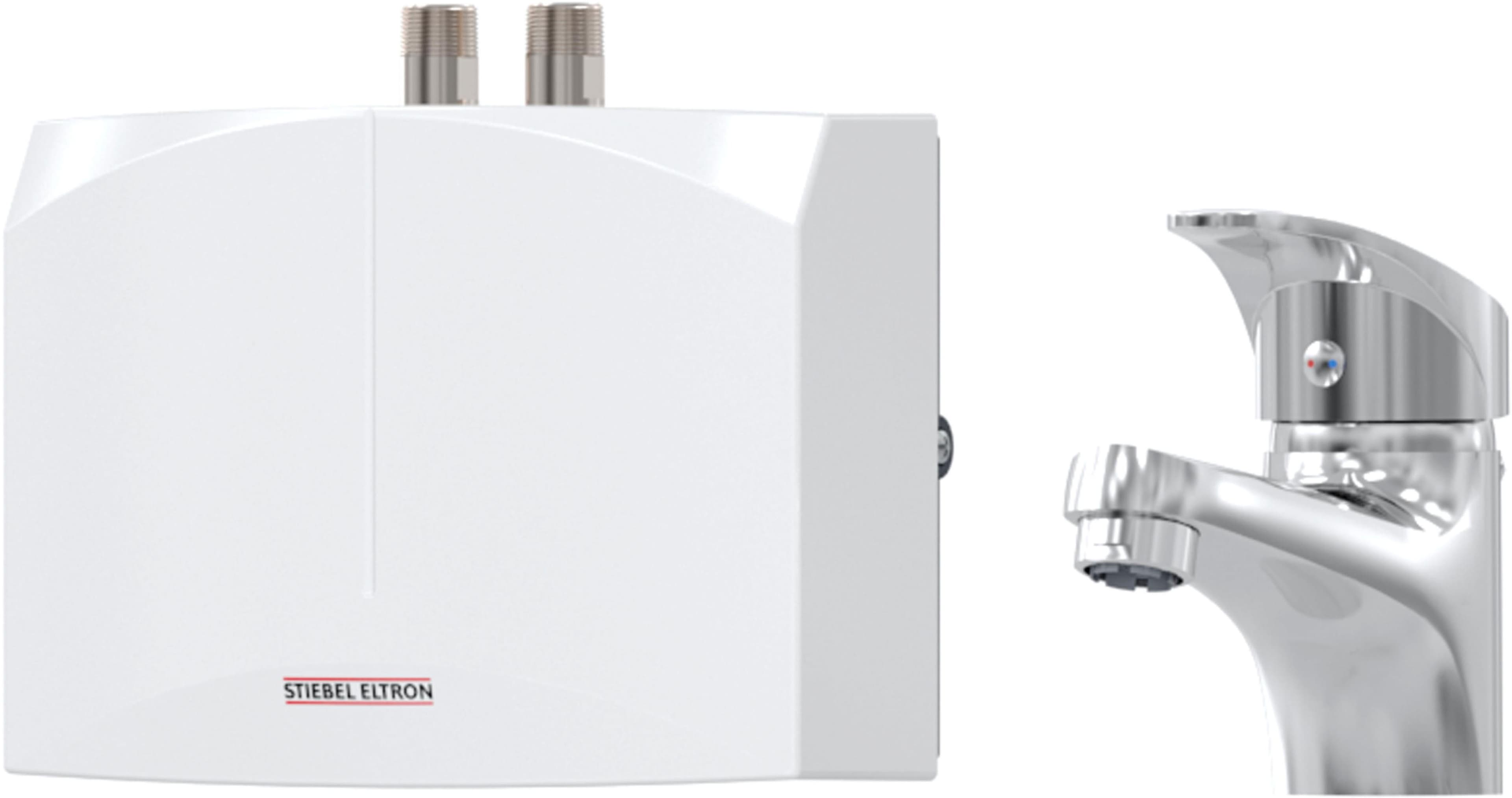 Stiebel Eltron Klein-Durchlauferhitzer DNM 3 + MAE-W Weiß 3,5 kW