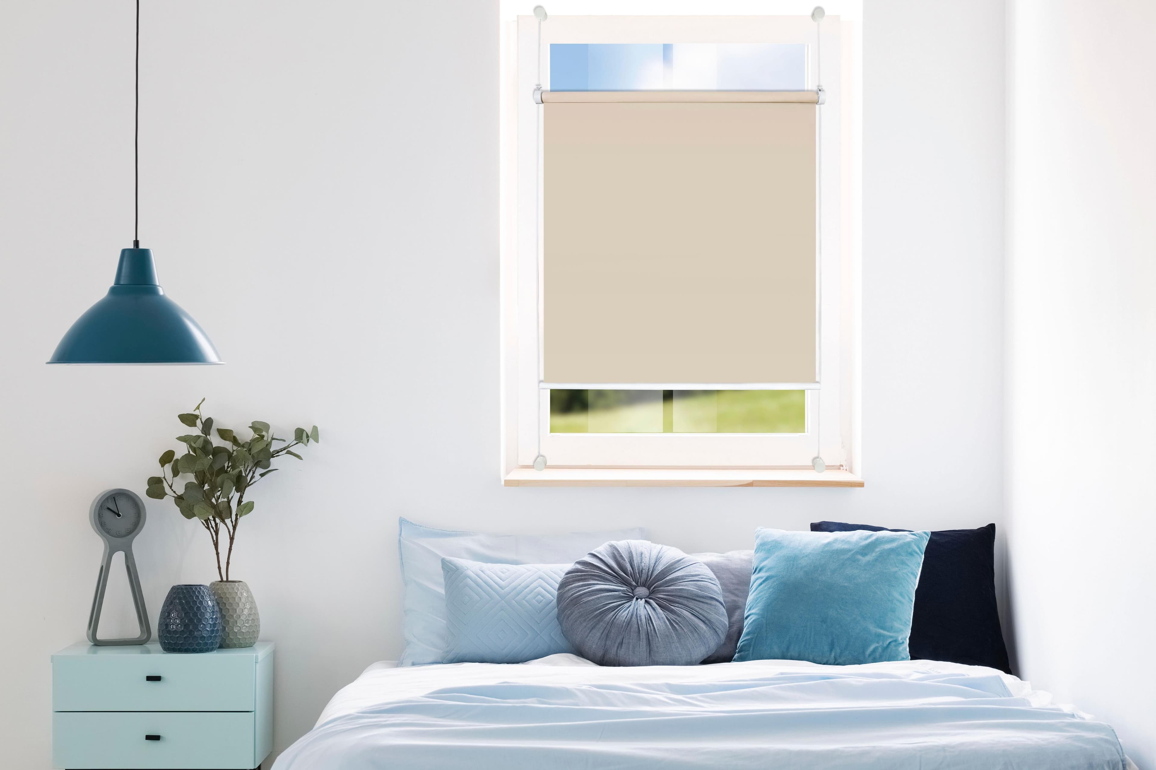 MYDECO Springrollo Flex Beige 90x210 cm Polyester