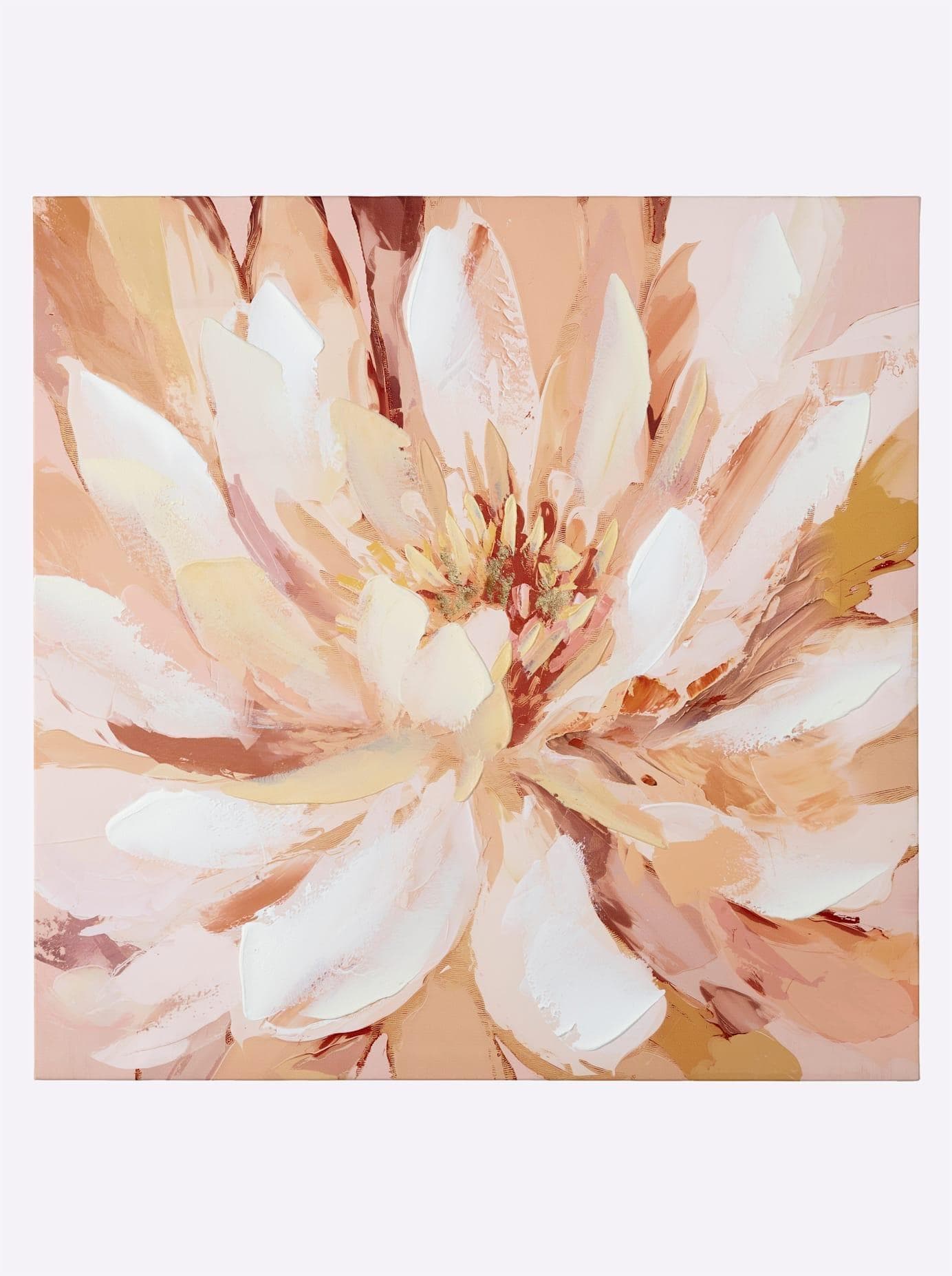 Bild HEINE HOME Apricot Kunstdruck auf Leinwand