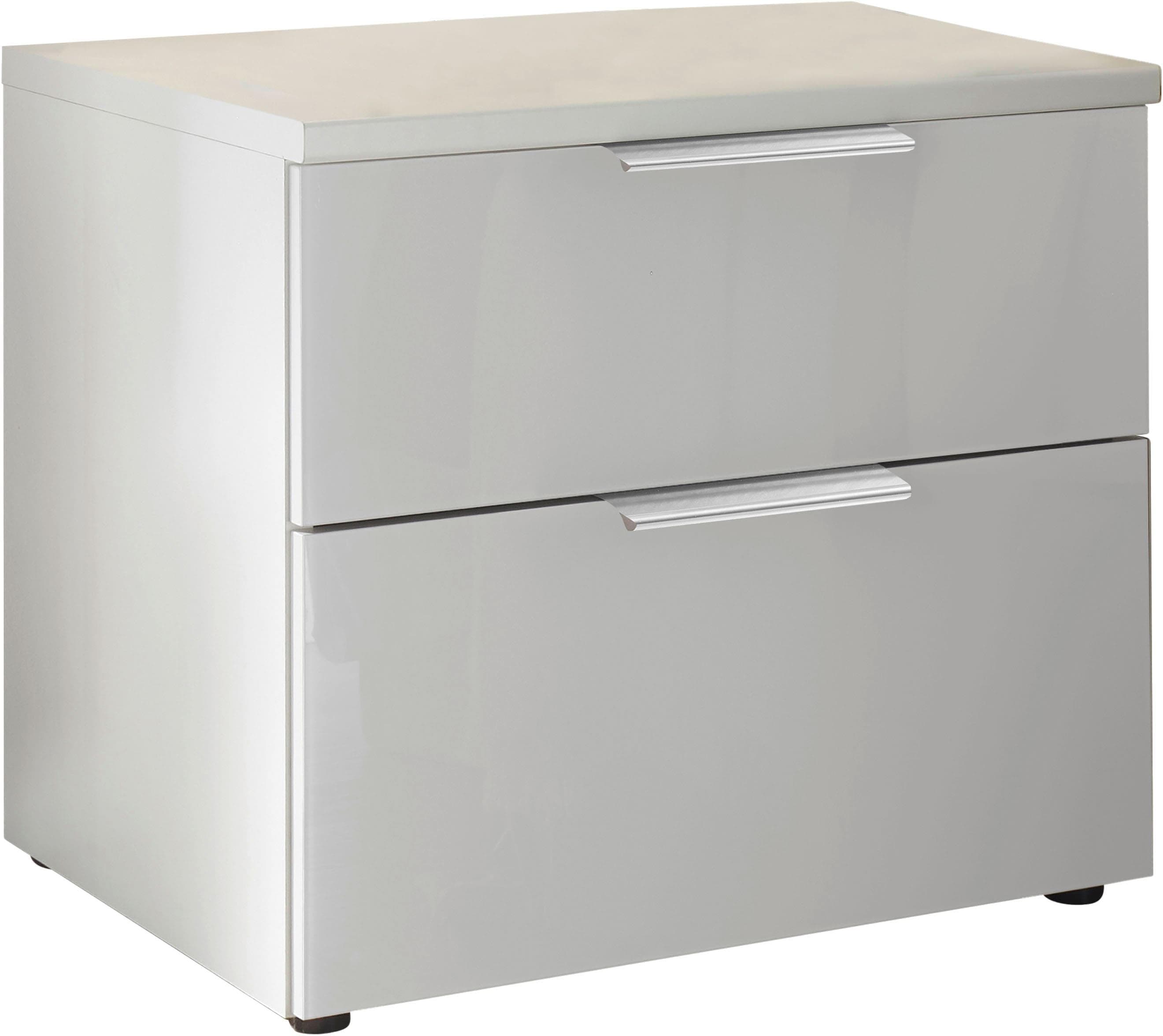 WIEMANN Nachtkonsole Como Vormontiert Holzwerkstoff Metall