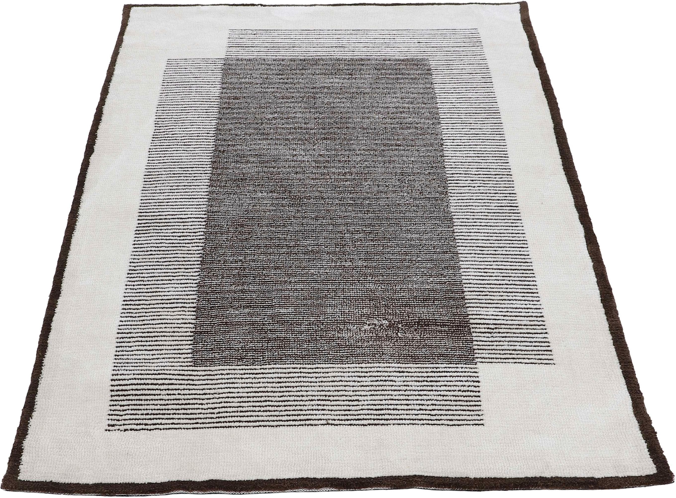 Carpetfine Teppich Holly: Geometrisches Design in Hoch-Tief-Struktur