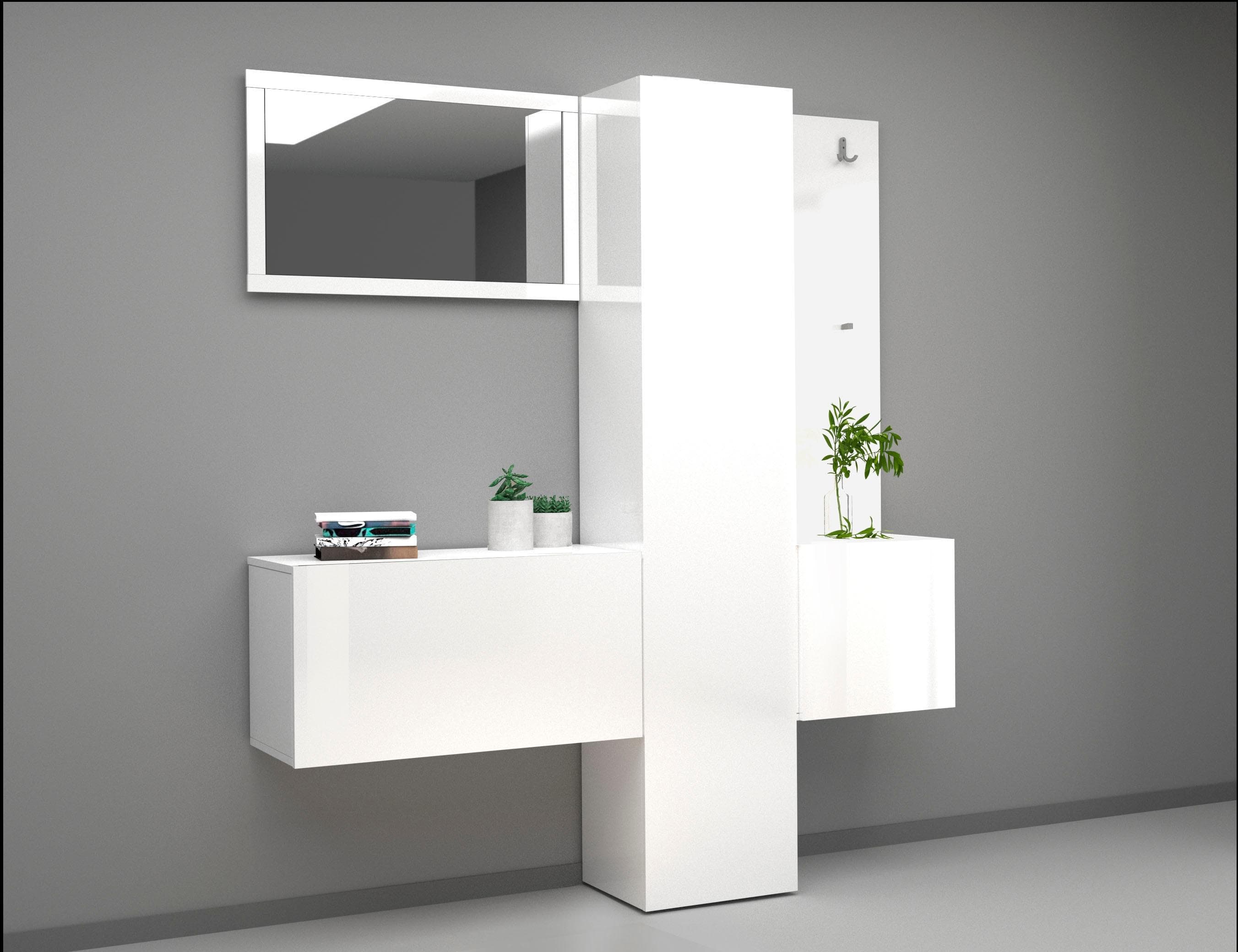 Kompaktes Garderobenset - 5-teilig