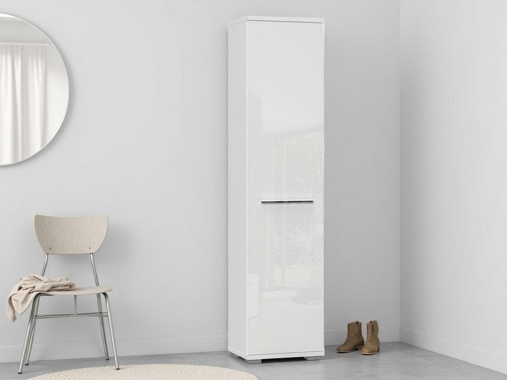 Places of Style Garderobenschrank Piano Weiß UV-Lackiert