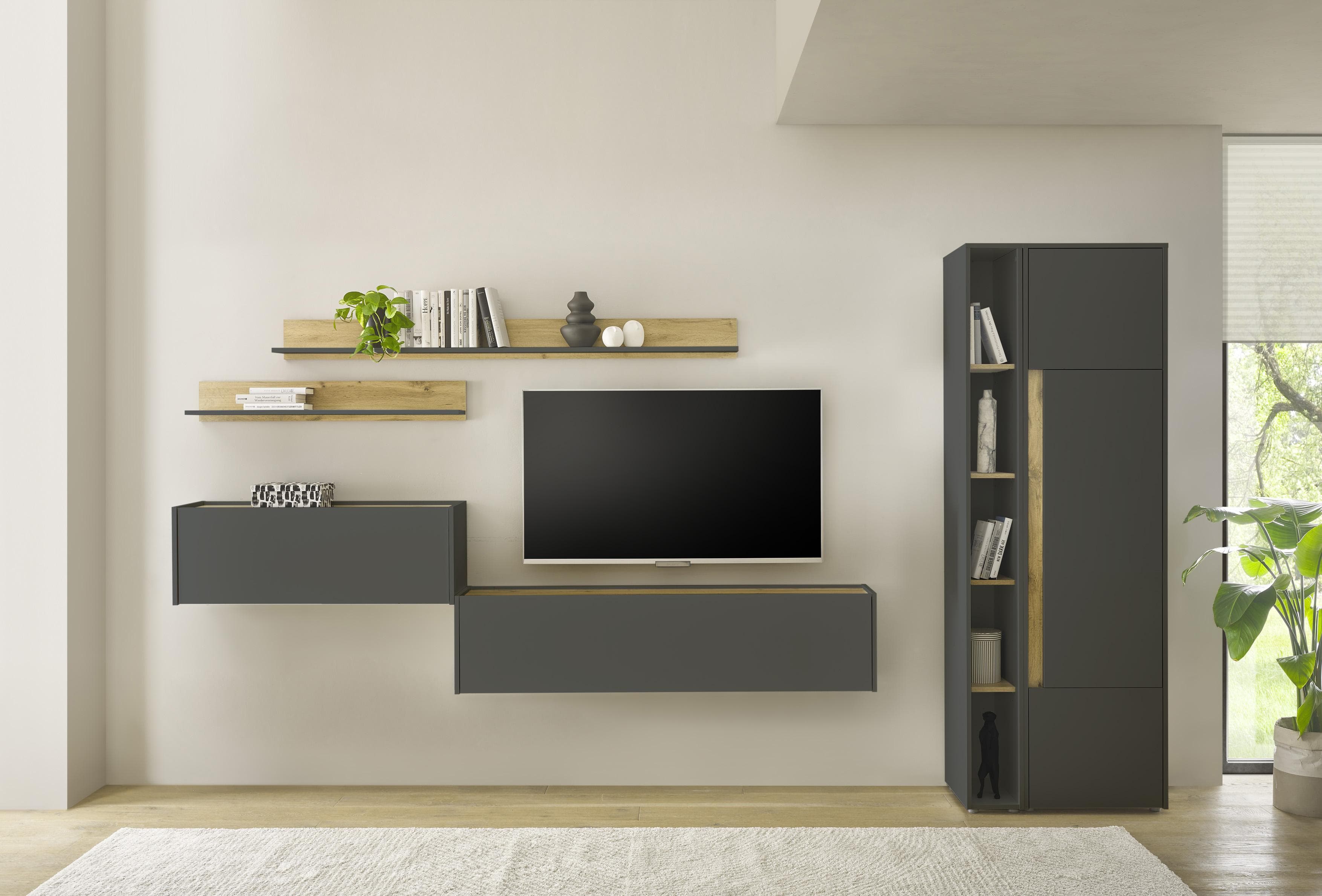 Büromöbel-Set INOSIGN City/Giron Anthrazit