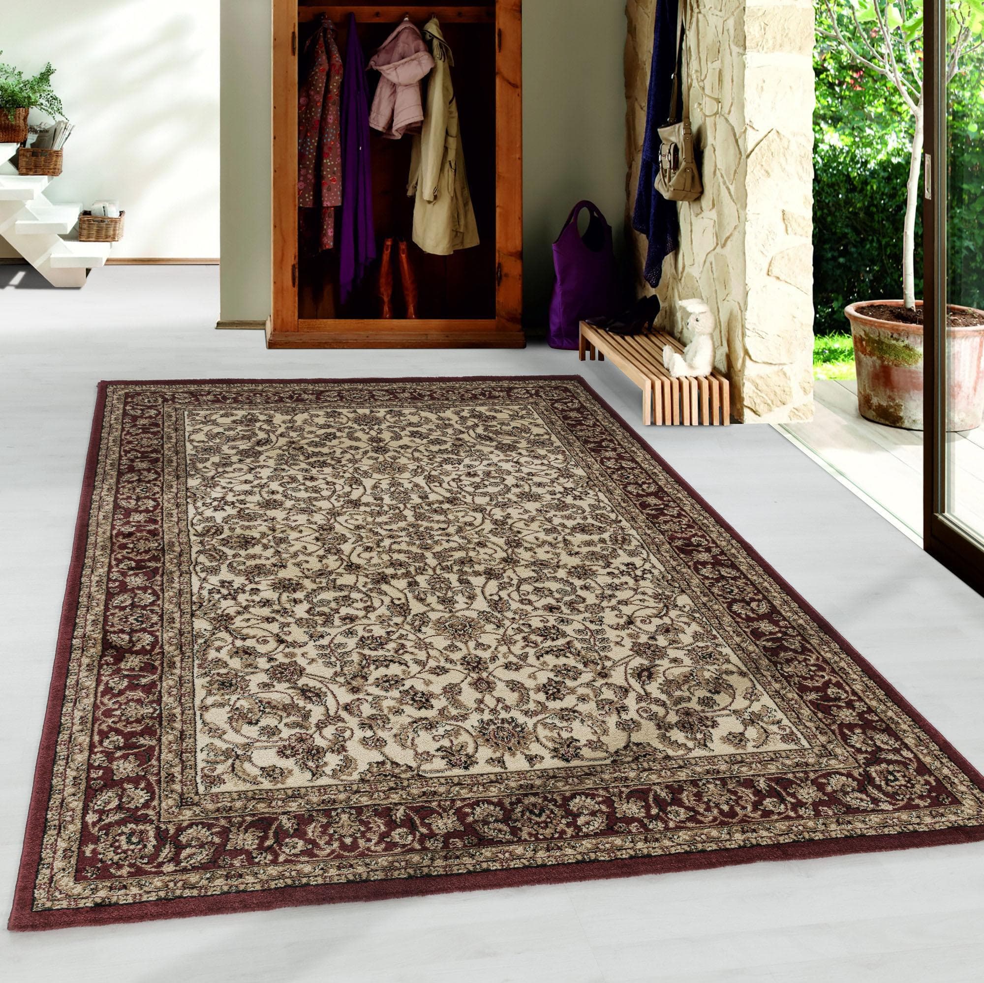 Ayyildiz Teppiche KASHMIR 2604: Robuster Kurzflor Orient-Teppich für Wohnzimmer
