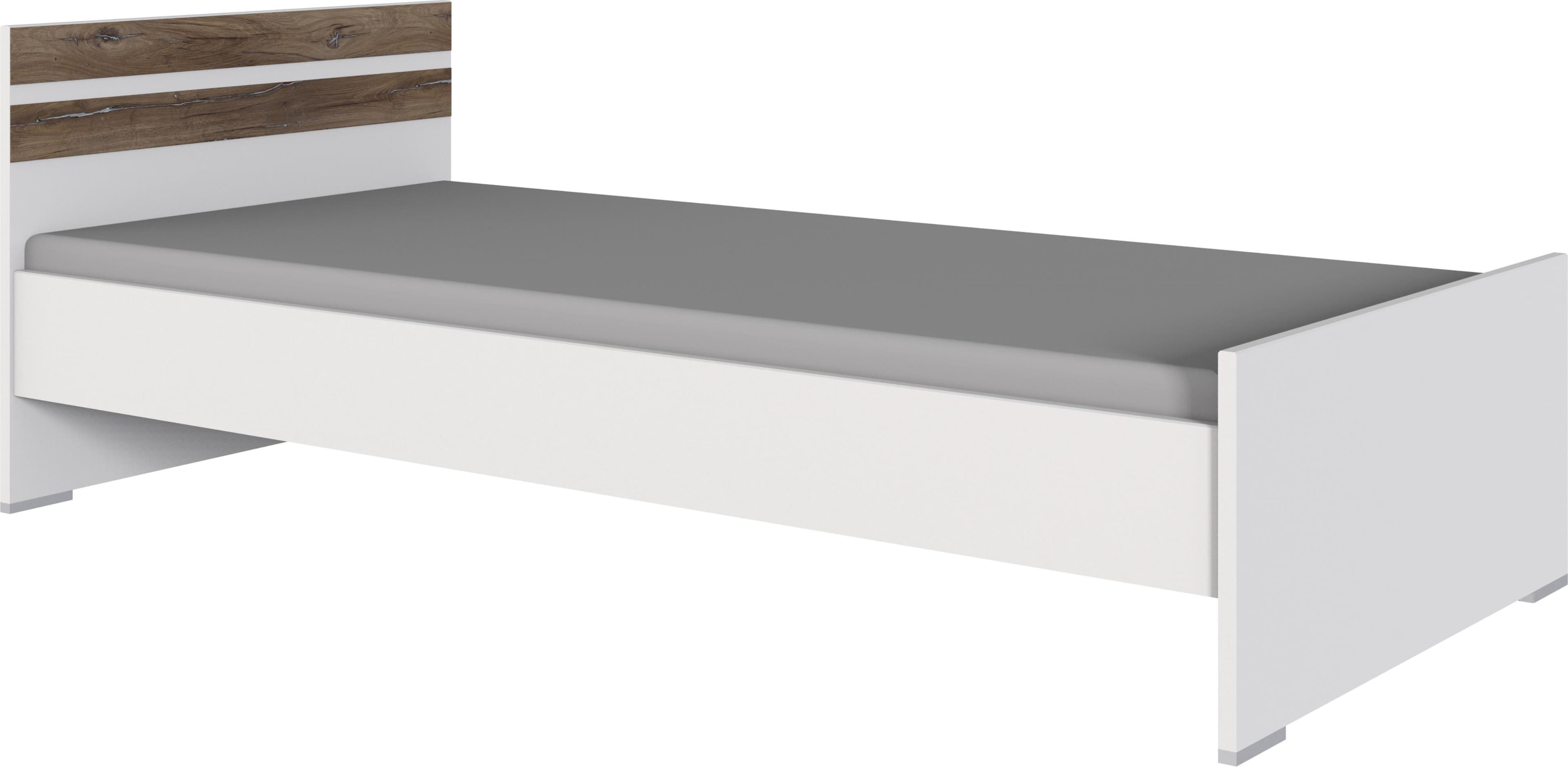 Multifunktionales Gästebett mit farbigen Akzenten