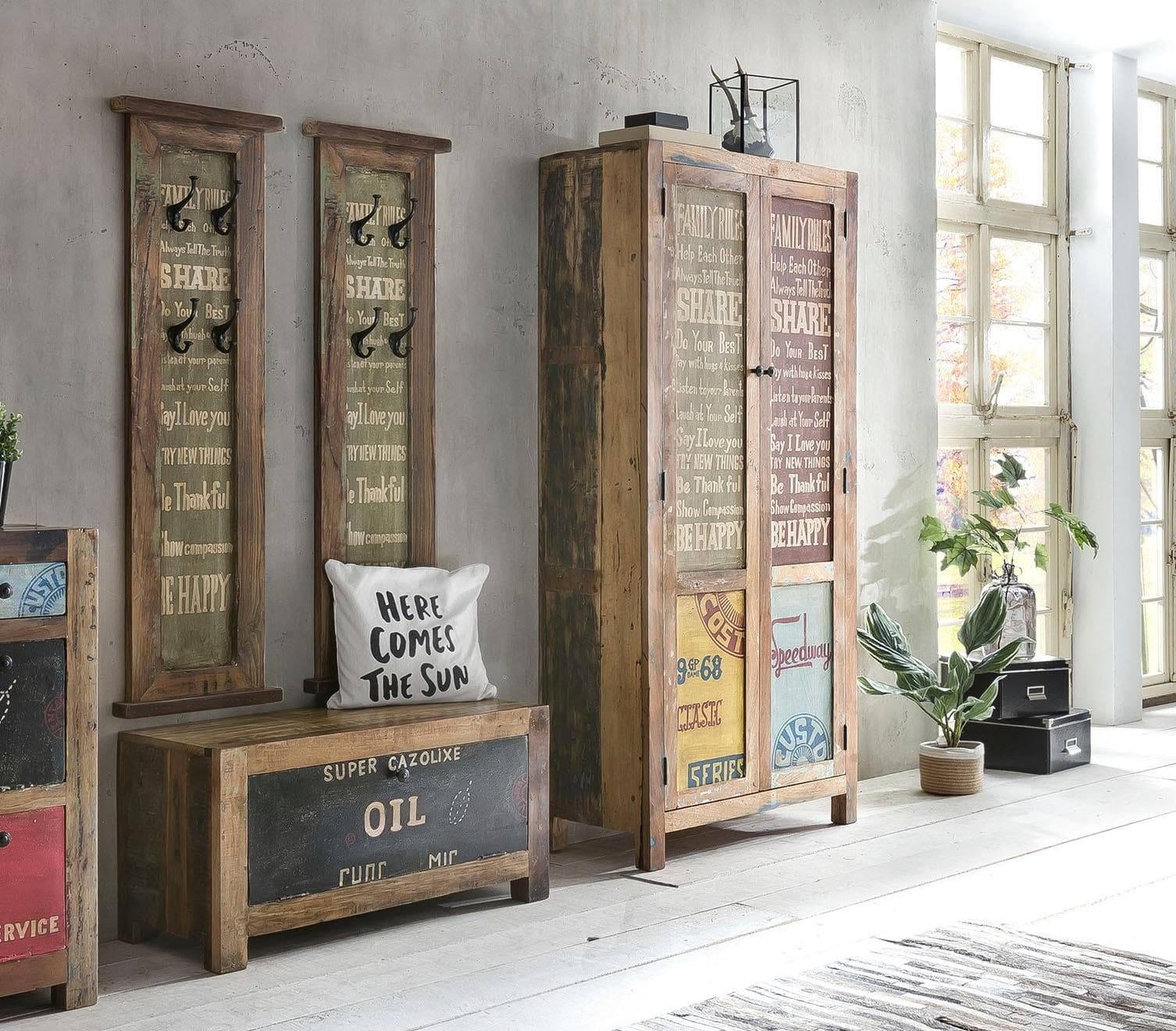 Speedway Garderobenset - 4 Teile