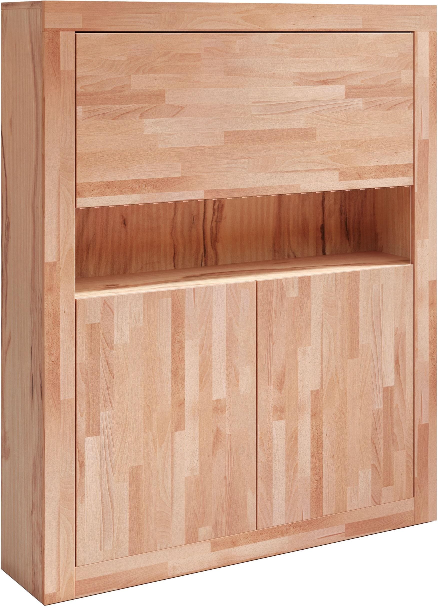 Home Affaire Sekretär Logo: Klappbarer Schreibtisch mit viel Stauraum