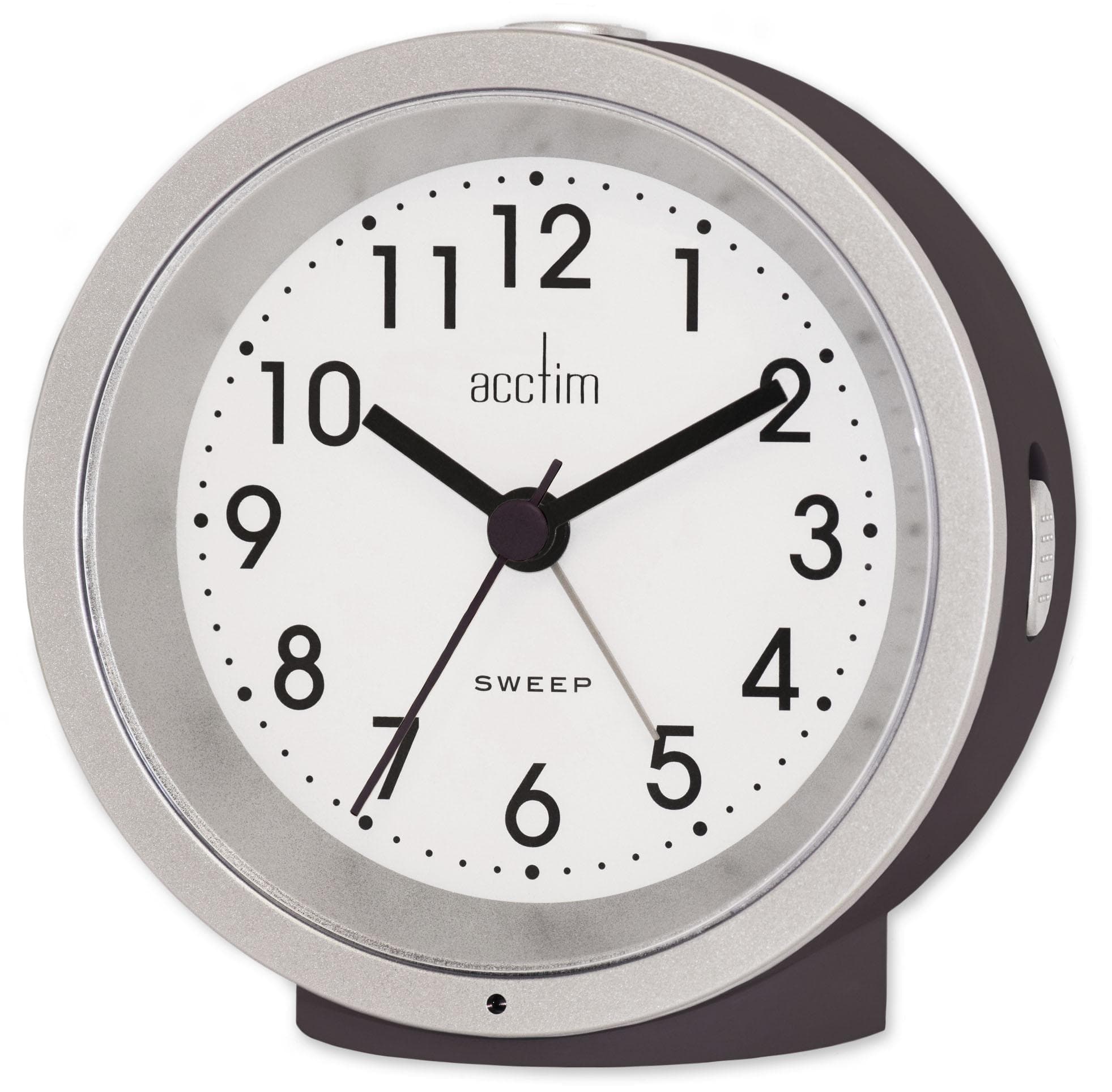 Wecker Acctim Caleb schwarz mit Lichtsensor