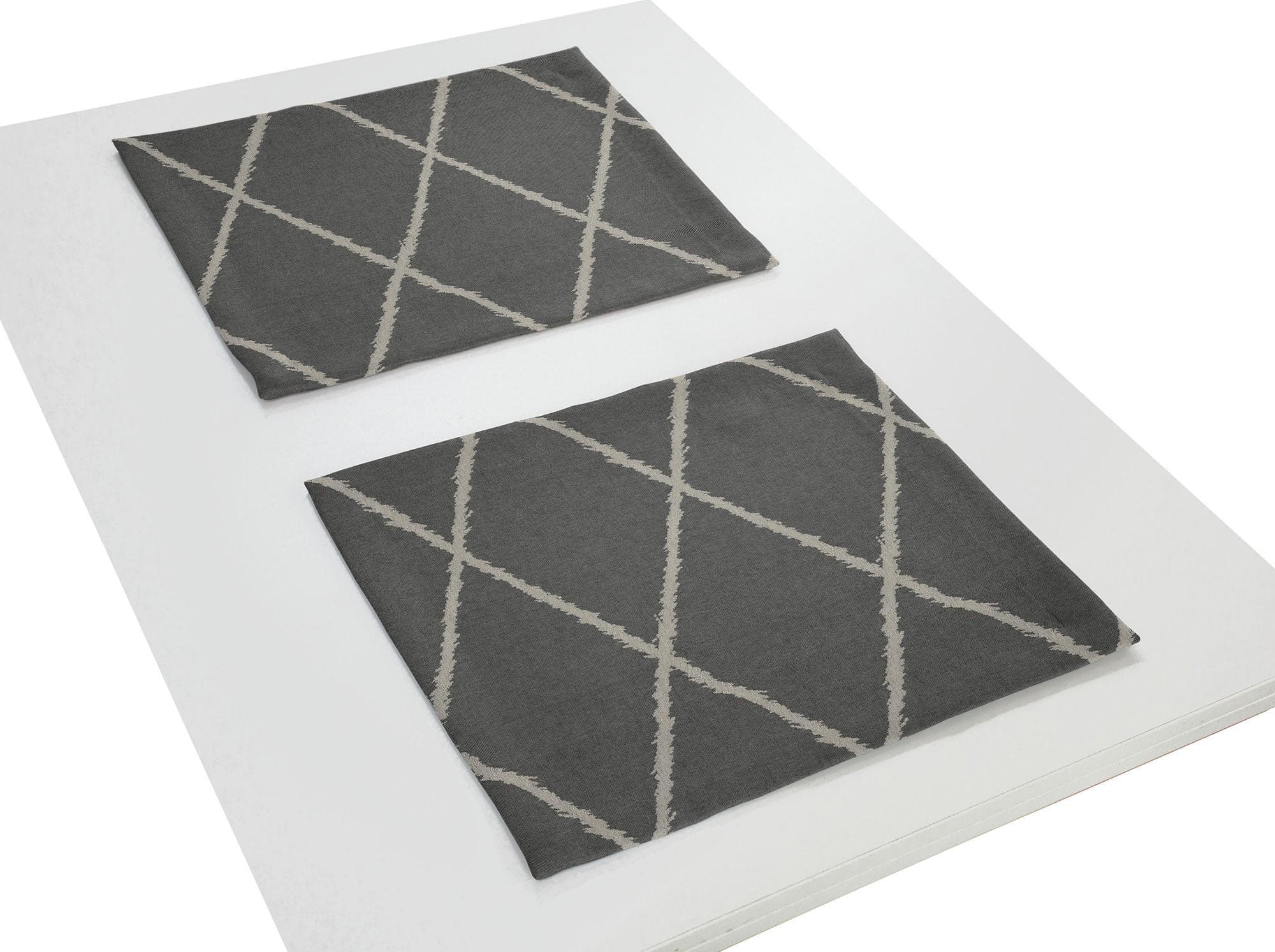 Adam Platzset Casket Valdelana: Nachhaltiges Jacquard-Tischset aus Bio-Baumwolle