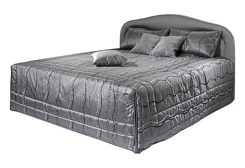 Westfalia Schlafkomfort Tagesdecke Grau Gemustert