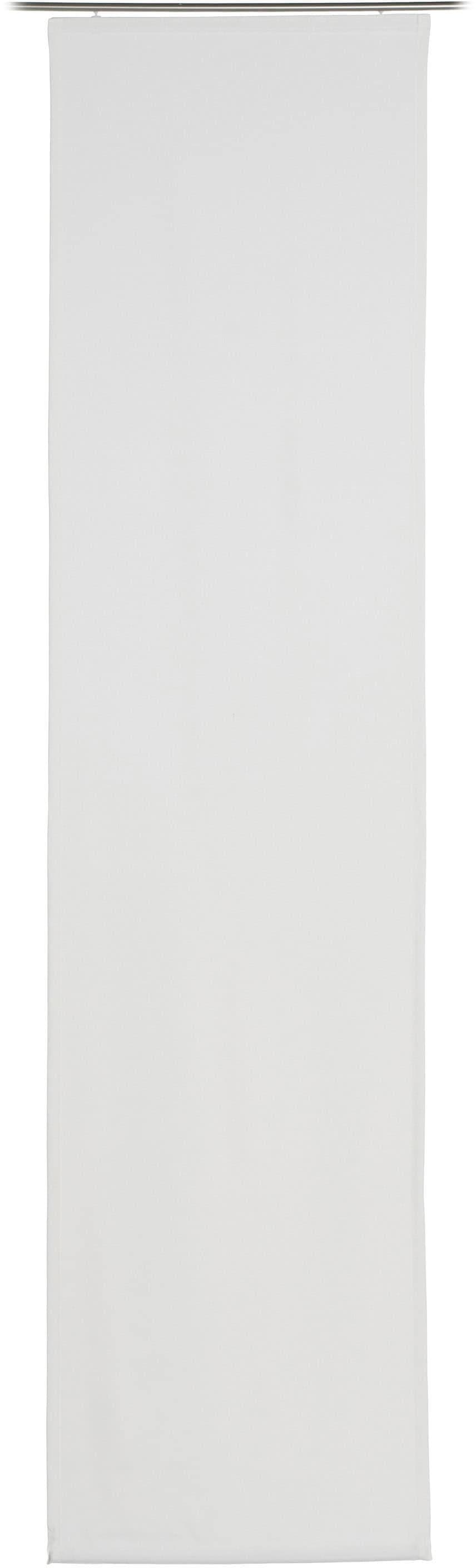 Gözze Schiebegardine Linus Weiß Abdunkelnd