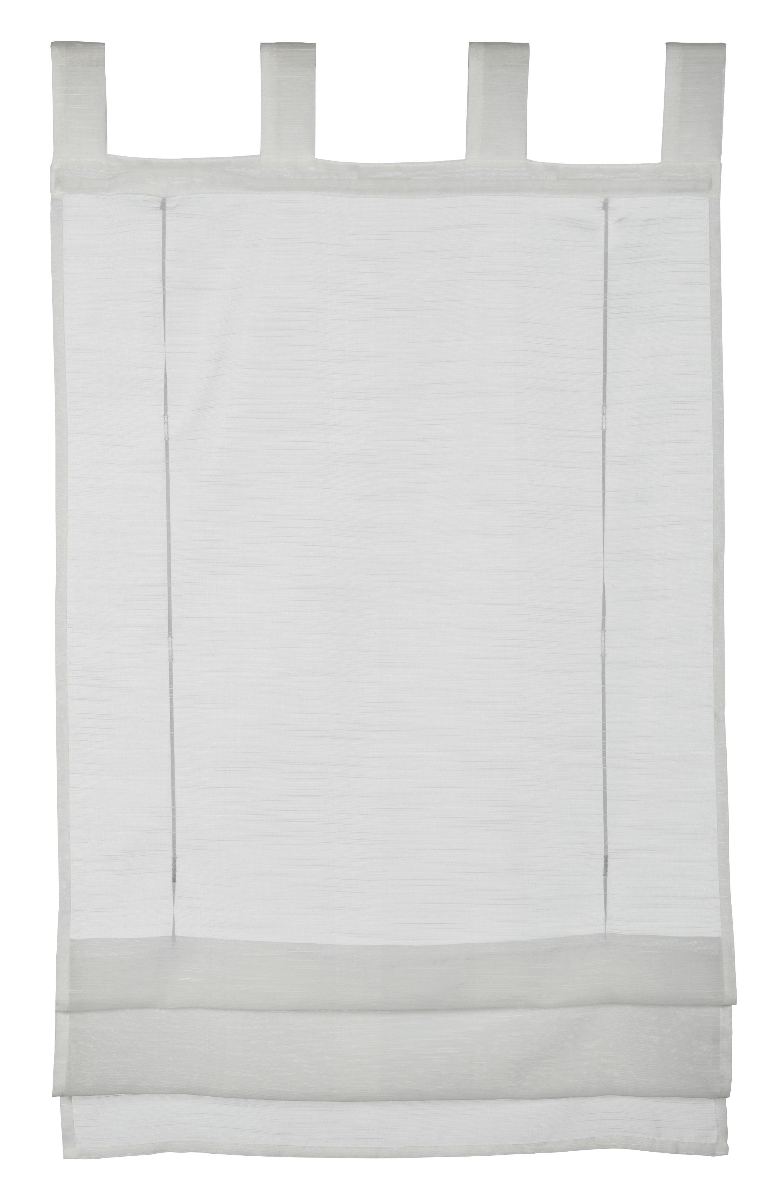 GARDINIA Raffrollo Voile Schlaufen: Transparent & Einfach zu Montieren