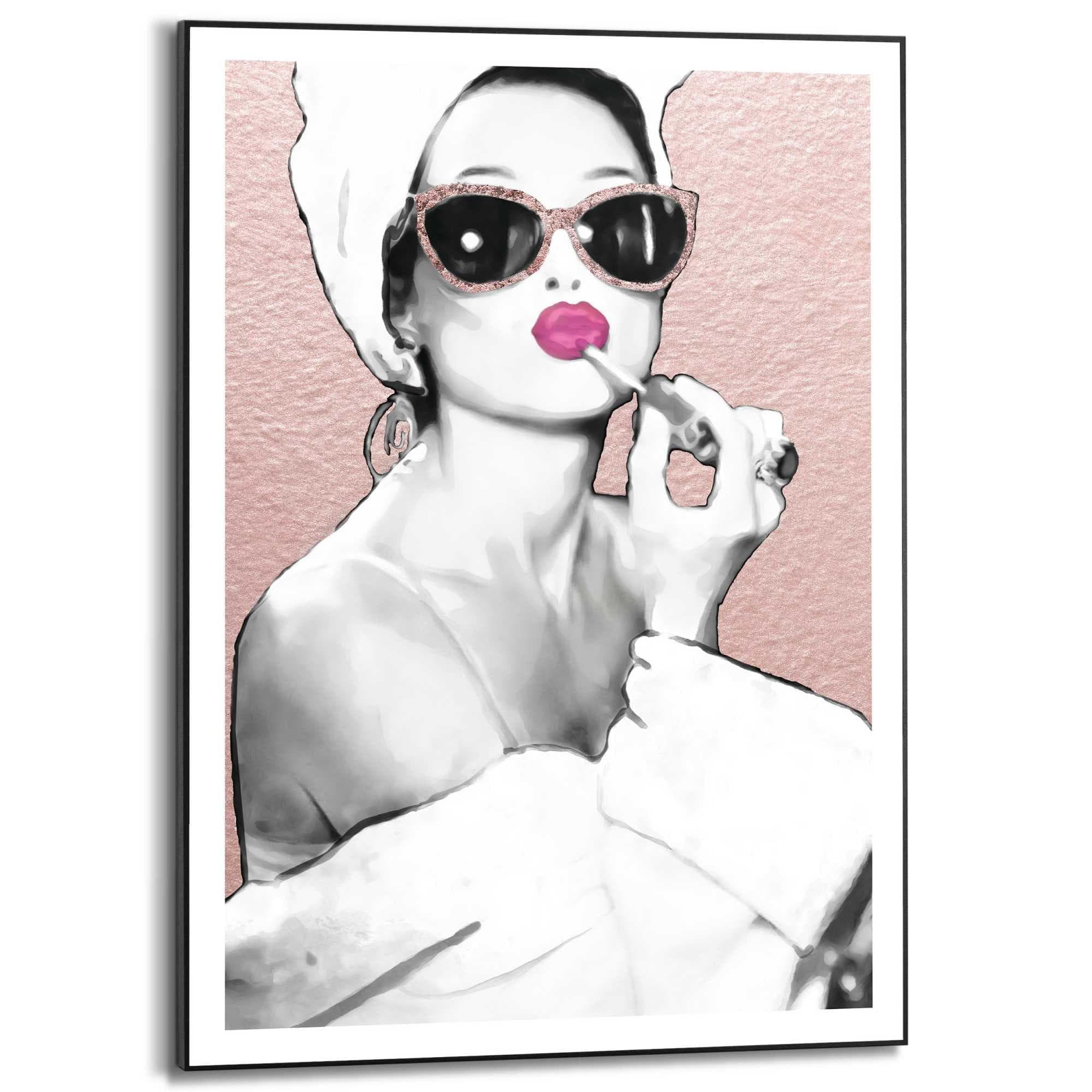 Poster REINDERS Lipstick Beauty Rosa Schlafzimmer