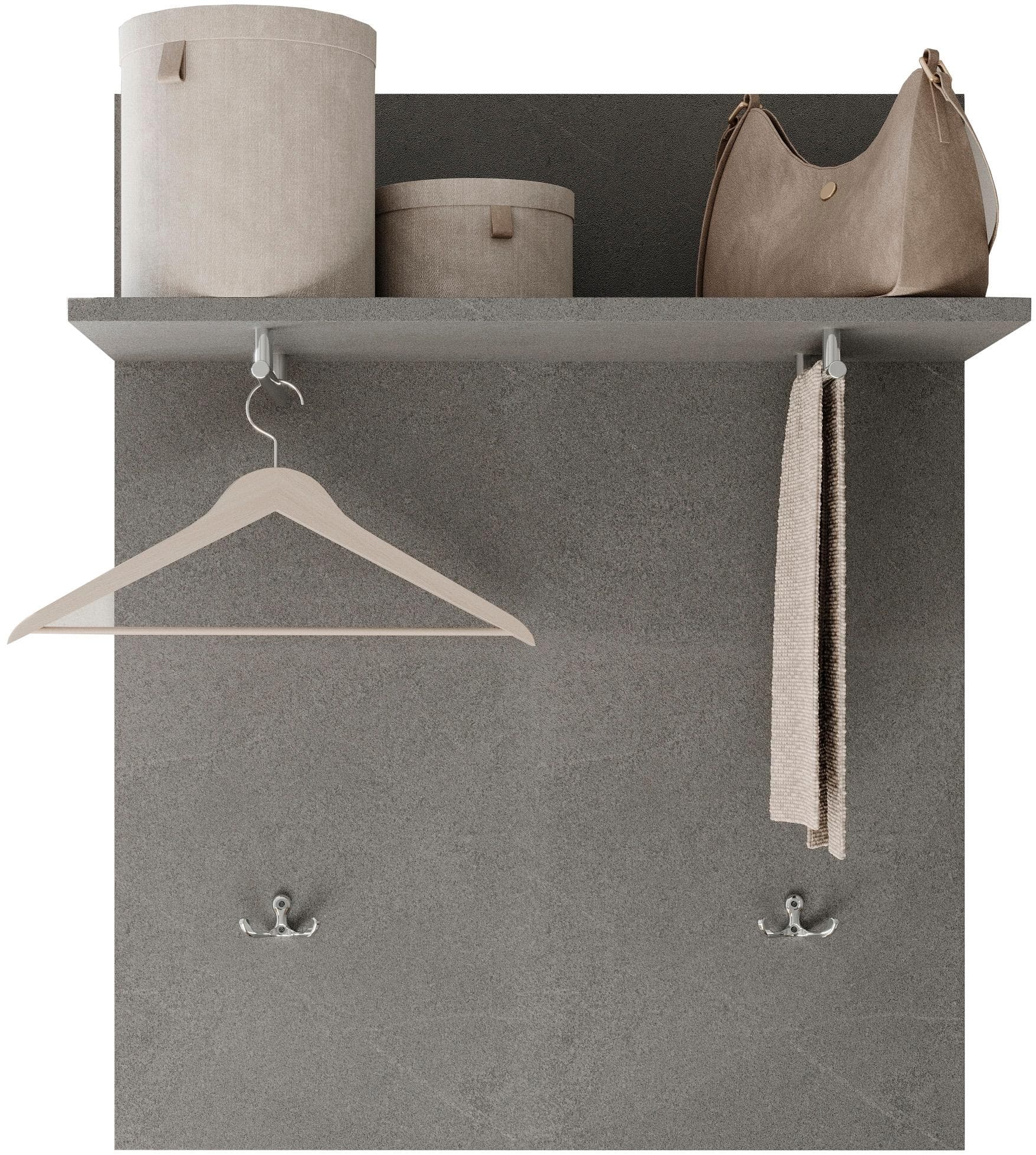 INOSIGN Garderobenpaneel Pratiko Wandpaneel Wandgarderobe Flurgarderobe