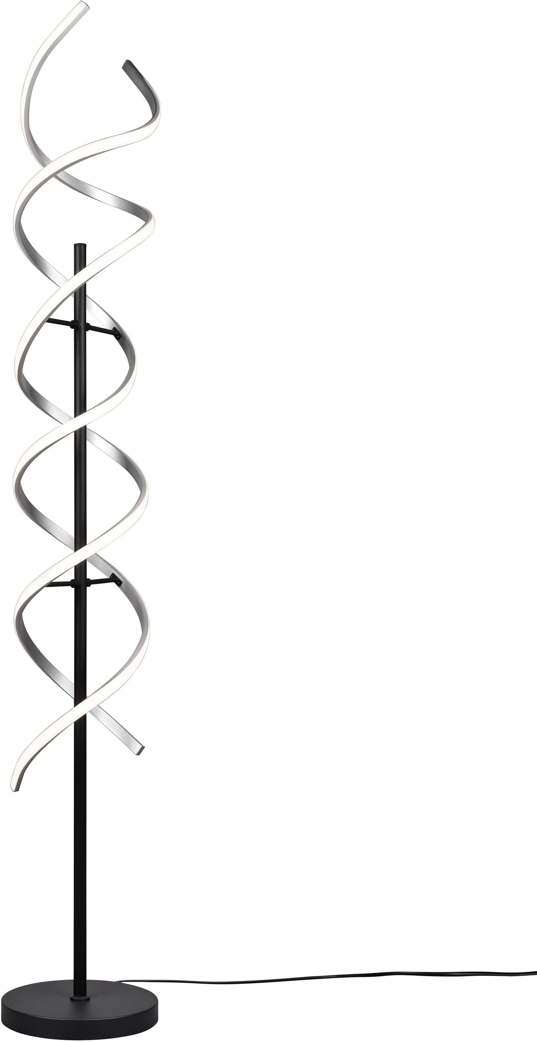 TRIO Leuchten LED Stehlampe Sequence Dimmfunktion Schwarz