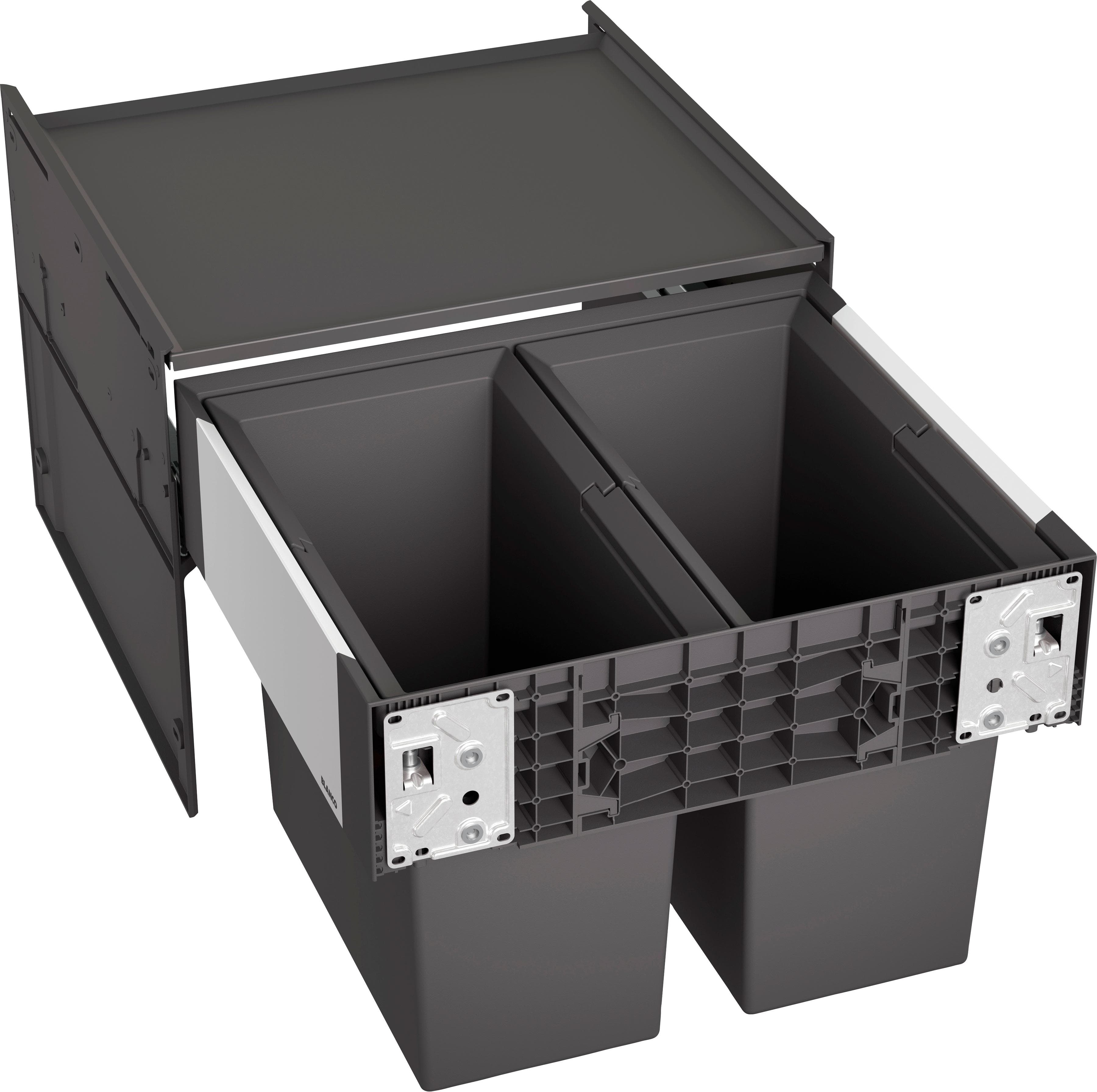 Mülltrennsystem BLANCO Select II 50/2 Schwarz Kunststoff