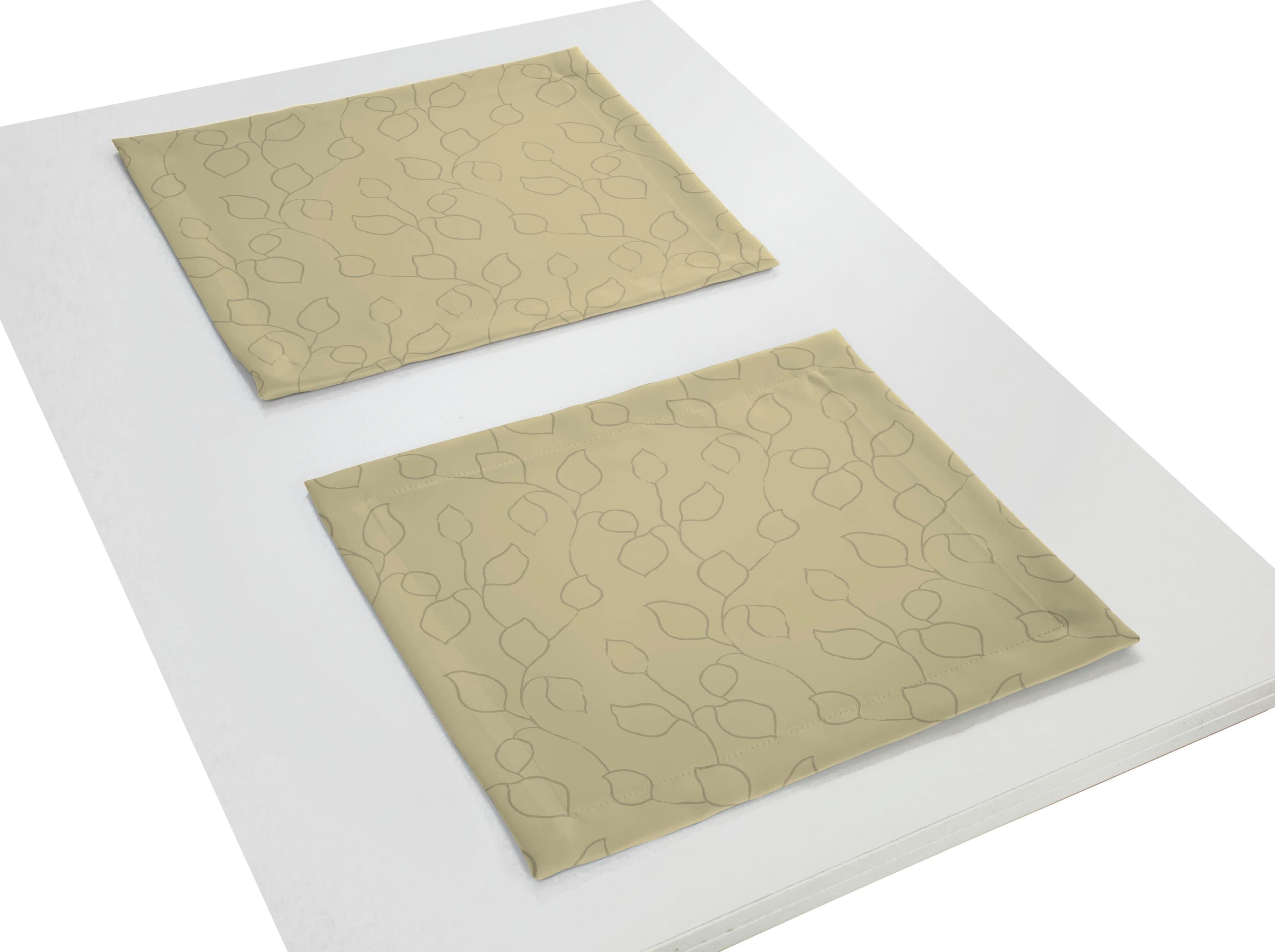 Platzset WIRTH 'Westport' beige - 100% Polyester - 40x35cm