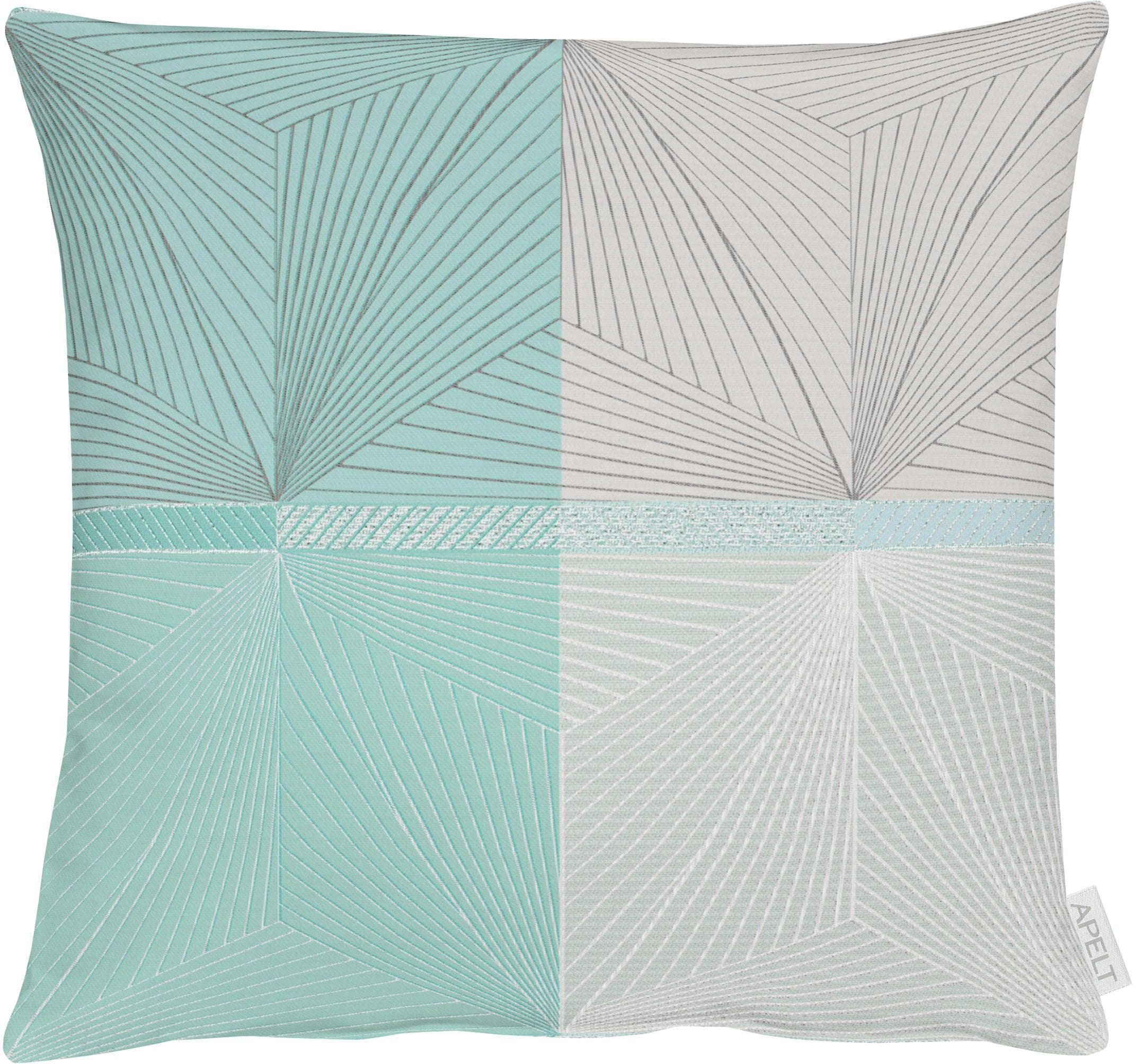 APELT Tobia Dekokissen: Jacquard Stoff, Loft Style, Recyceltes PET