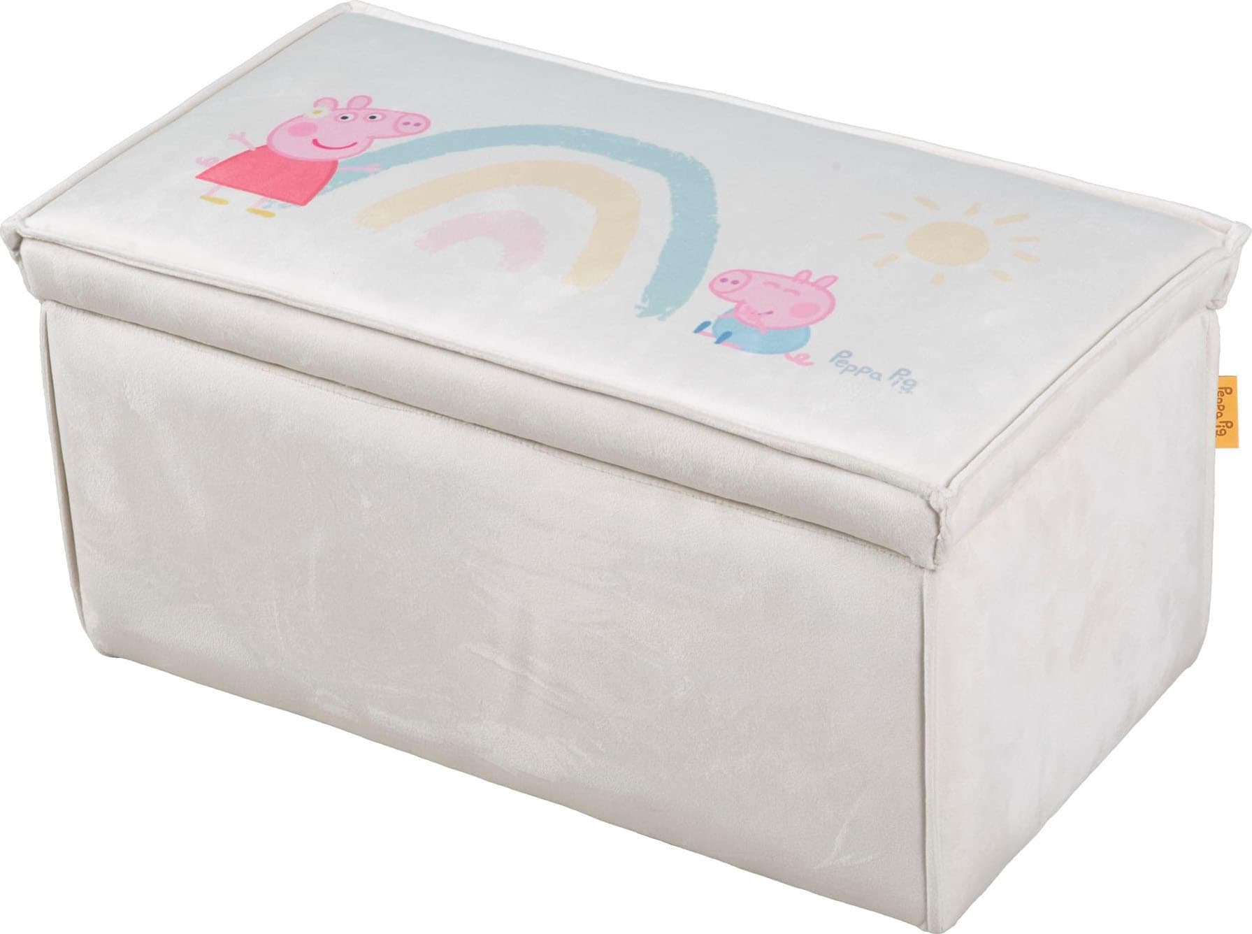 roba® Polsterbank Peppa Pig Rosa mit Aufbewahrungsfunktion