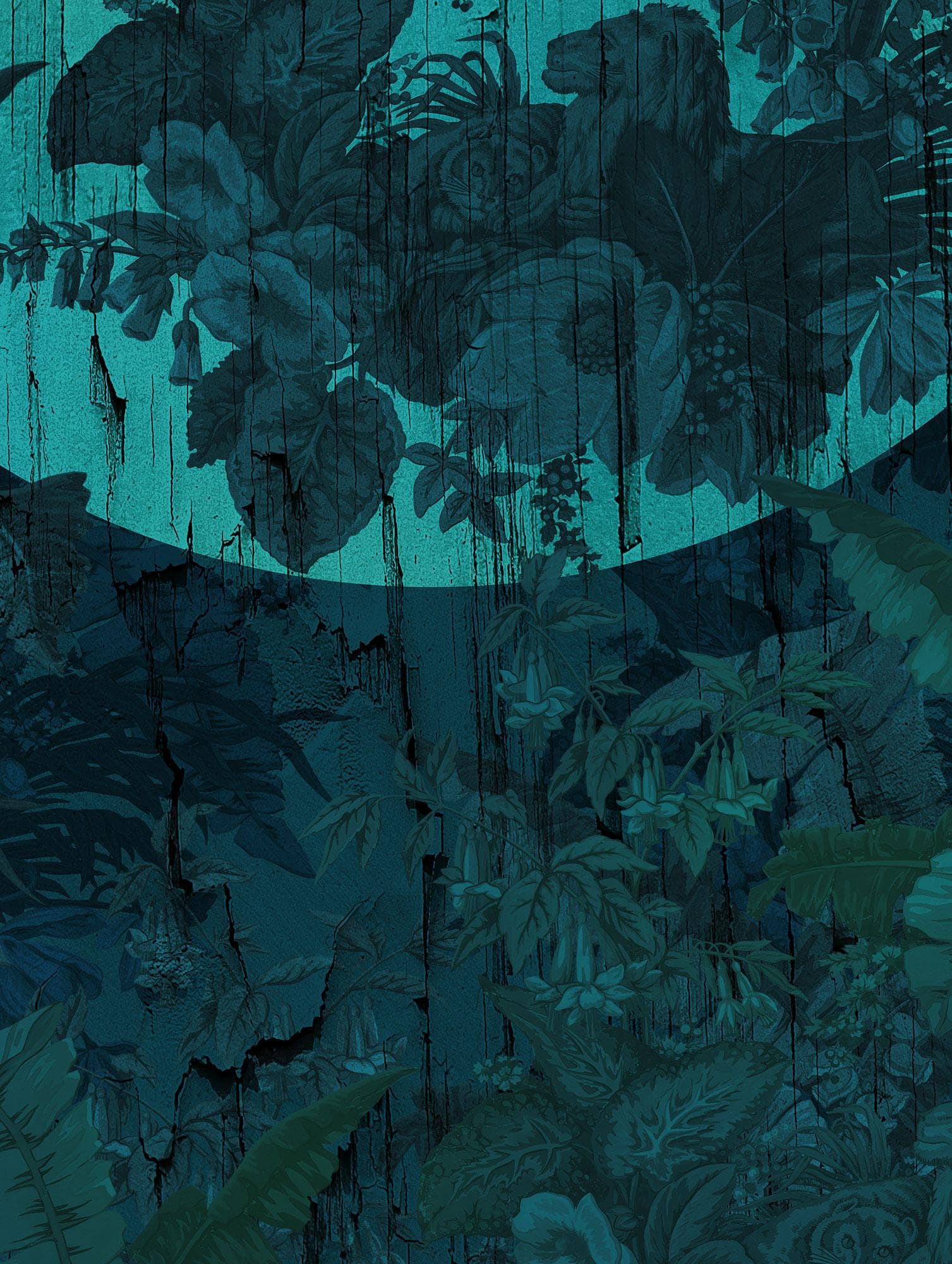 Bild KOMAR "Tapis Glorieux" Bunt Wandbild