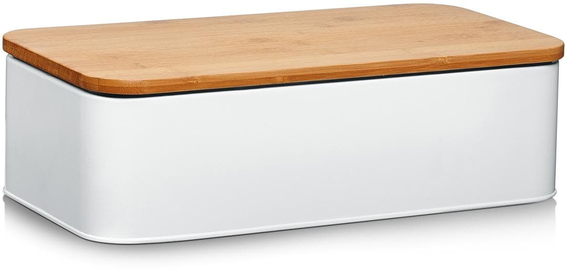 ZELLER PRESENT Brotkasten Bamboo Weiß