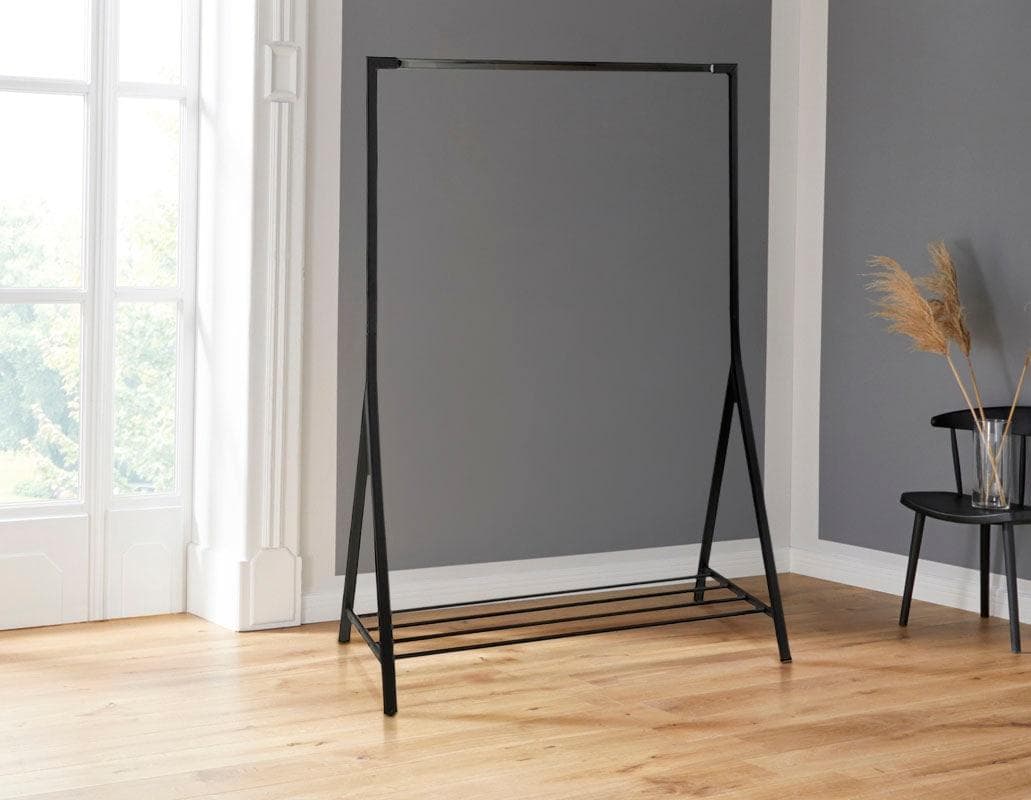 Metall Garderobenständer mit Ablagefläche