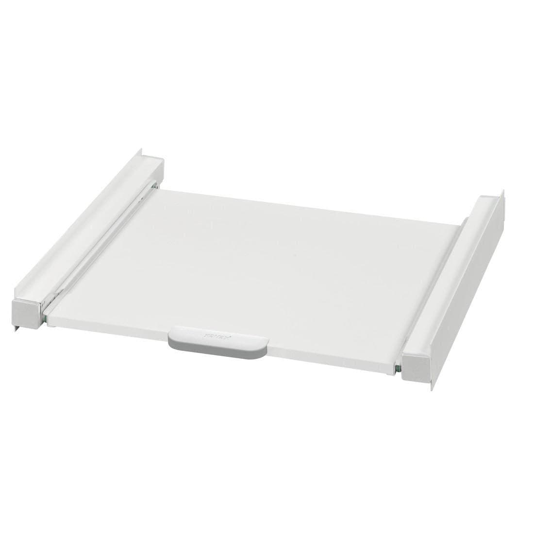 XavaX Zwischenbaurahmen für Waschmaschinen und Trockner mit Ausziehbarer Arbeitsplatte