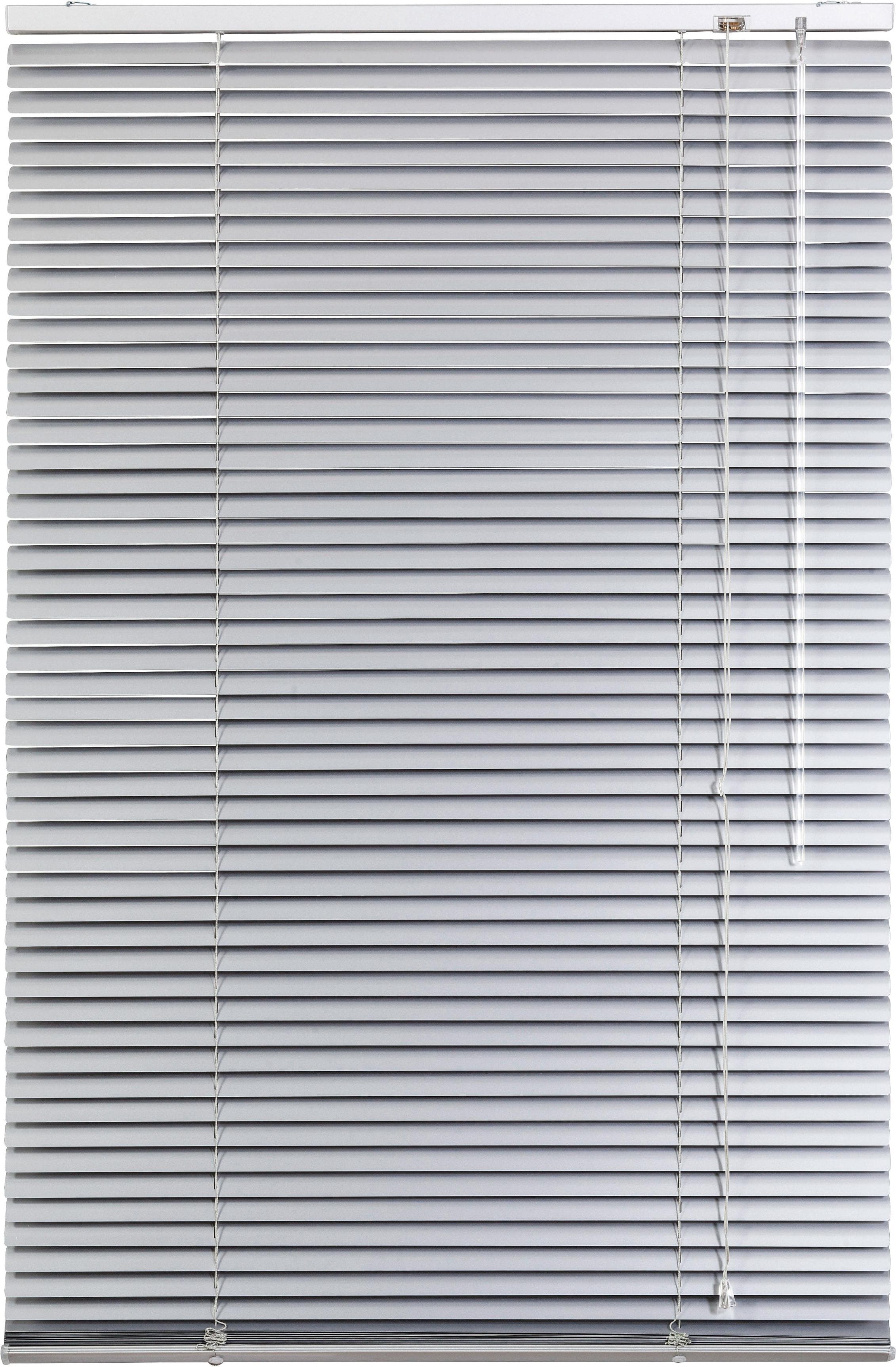 LICHTBLICK Aluminium Jalousie Silber Klemmfix