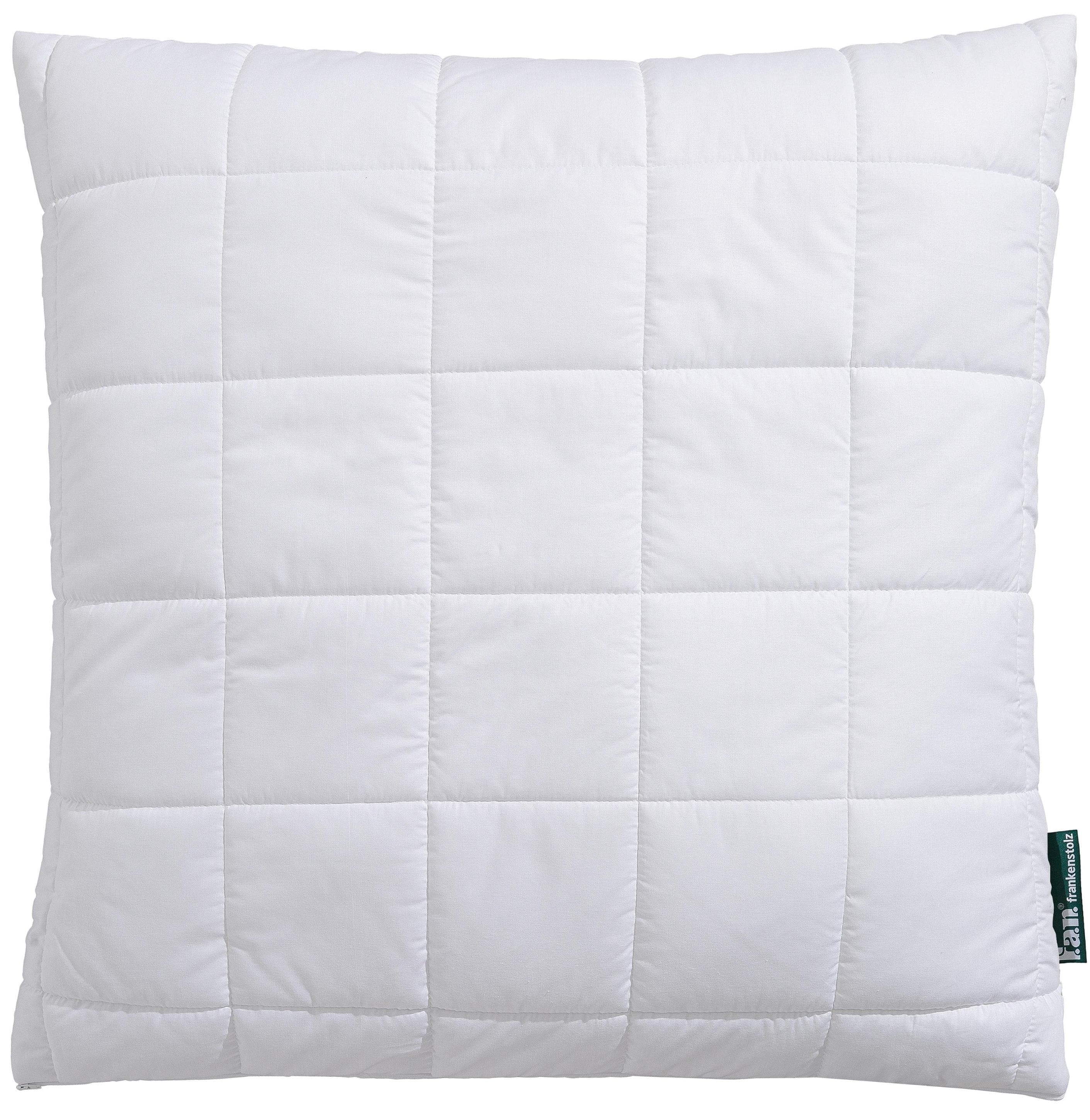 Kunstfaserkopfkissen Greenfirst von f.a.n.: Baumwollbezug, Staubmilben-Schutz