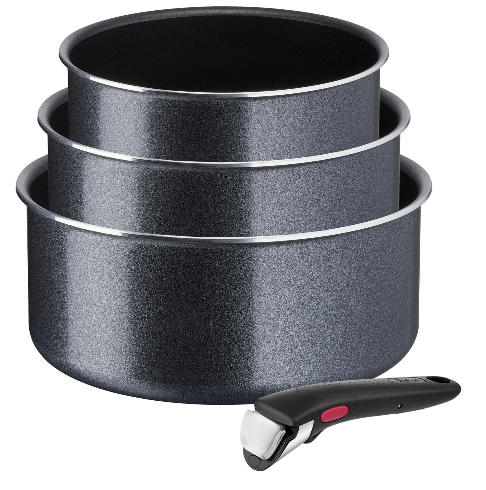 Tefal Ingenio XL Force Topf-Set Abnehmbarer Griff Blau