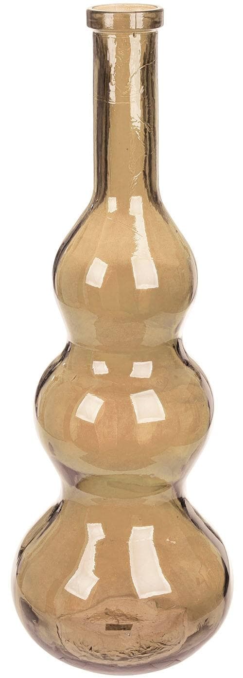 Gilde Bodenvase Balleros braun Glas