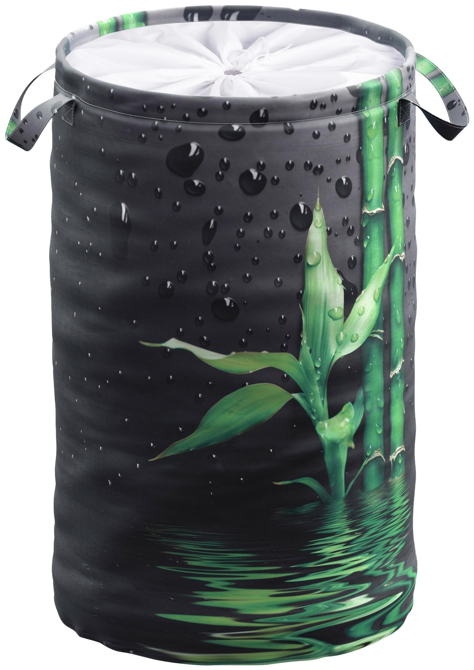 Sanilo Virella Wäschekorb Faltbar mit Sichtschutz und Griffen