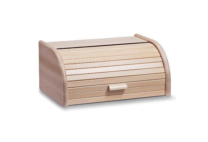 Brotkasten ZELLER PRESENT beige natur 28x18cm Buchenholz